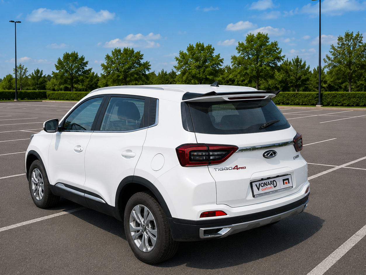картинка Спойлер лезвие крышки багажника Chery Tiggo 4 Pro (devil) vonard customs 