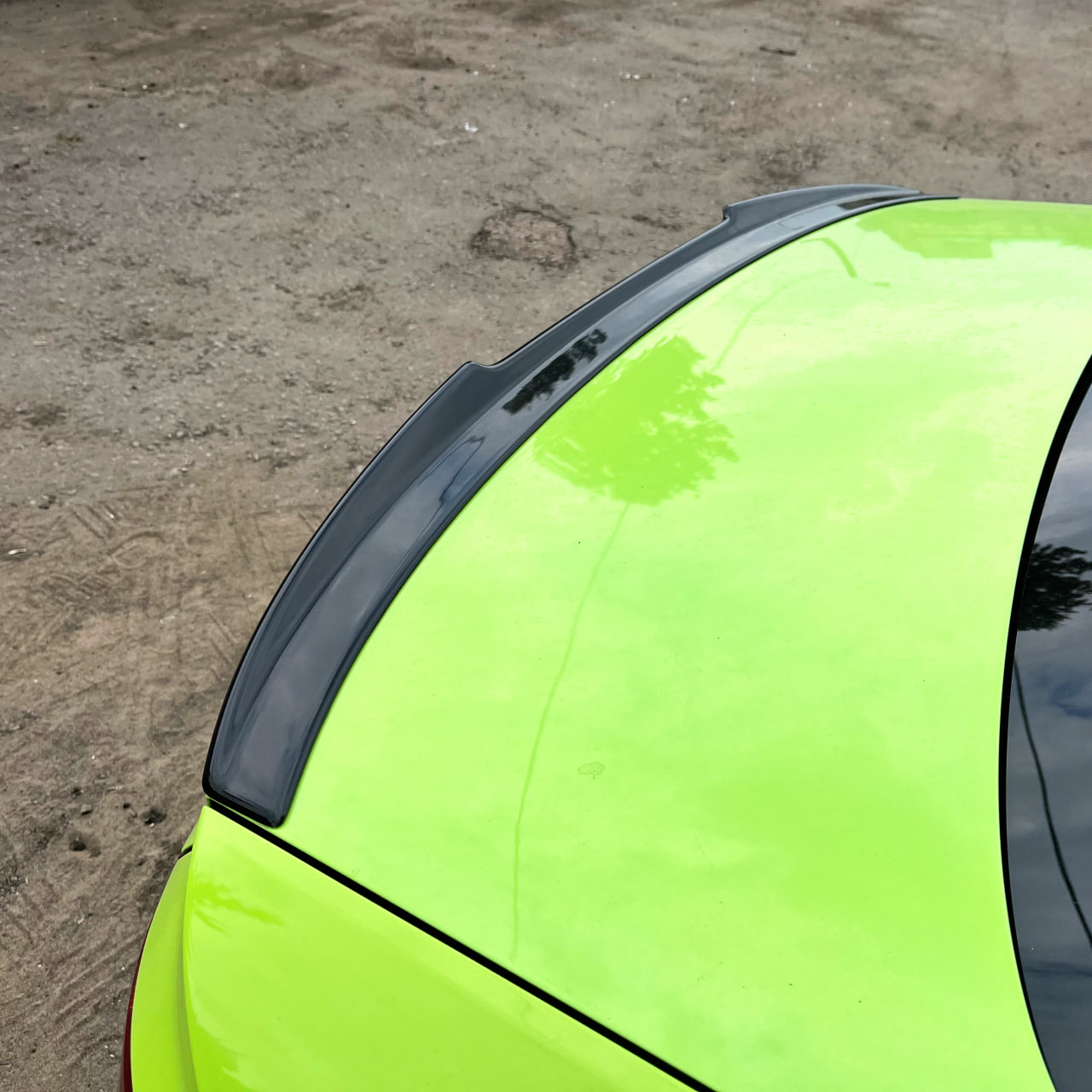 картинка Спойлер лезвие крышки багажника Audi A4 B9 vonard customs 