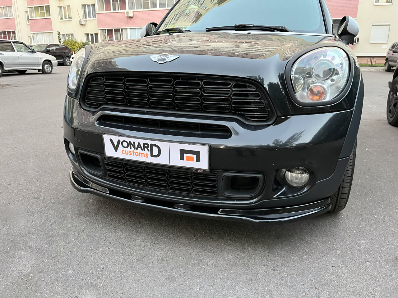 картинка Сплиттер переднего бампера MINI R60 Countryman S - под покраску vonard customs 