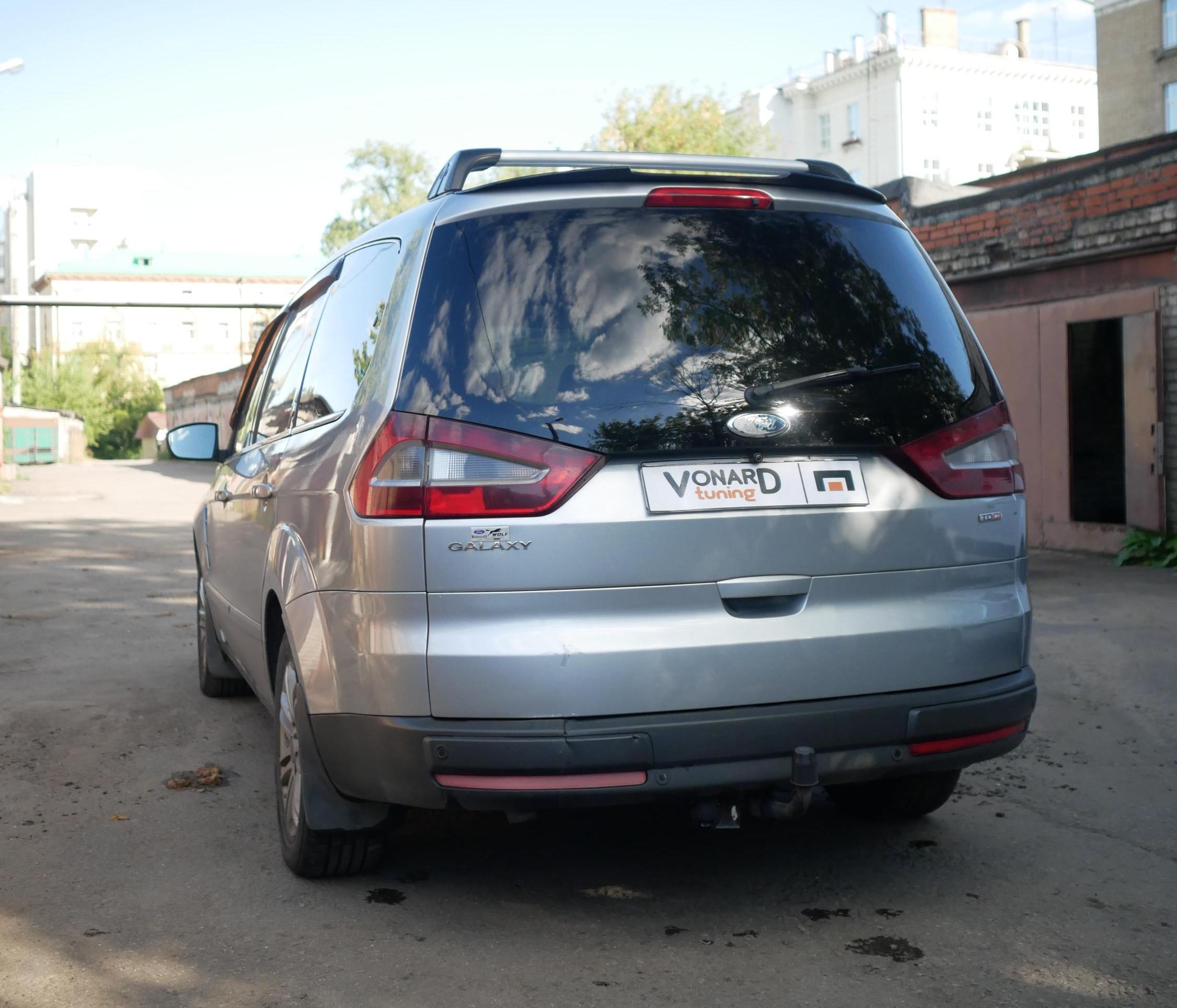 картинка Спойлер лезвие крышки багажника Ford Galaxy 2 vonard customs 