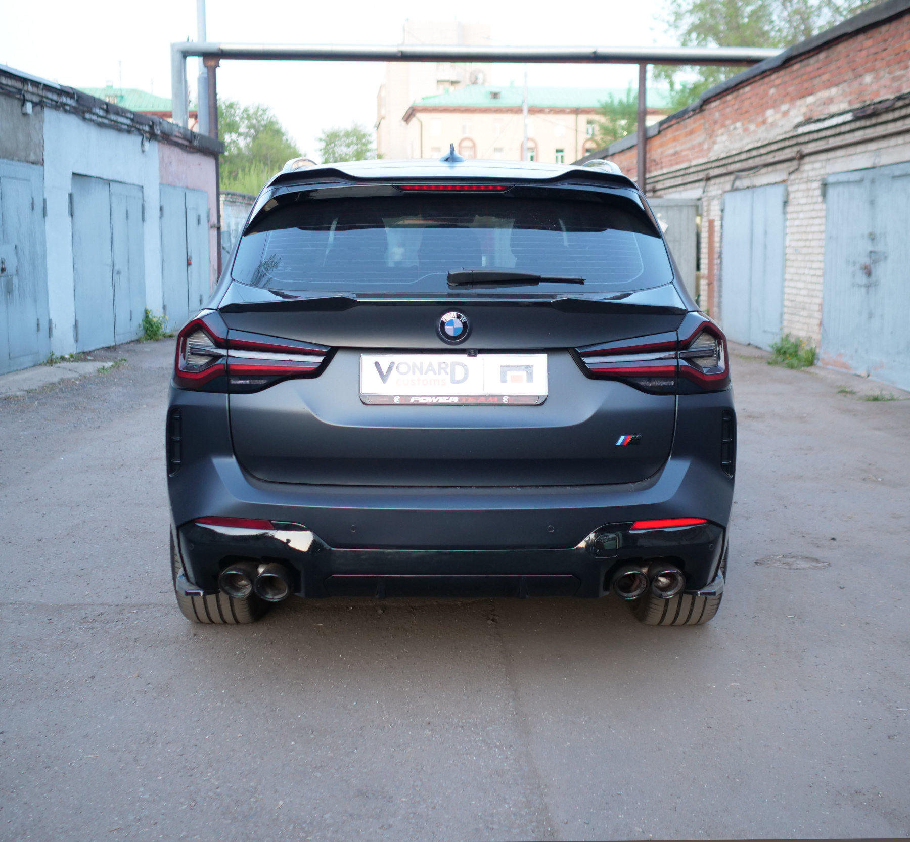 картинка Спойлер крышки багажника (нижний) BMW X3 G01 - под покраску vonard customs 