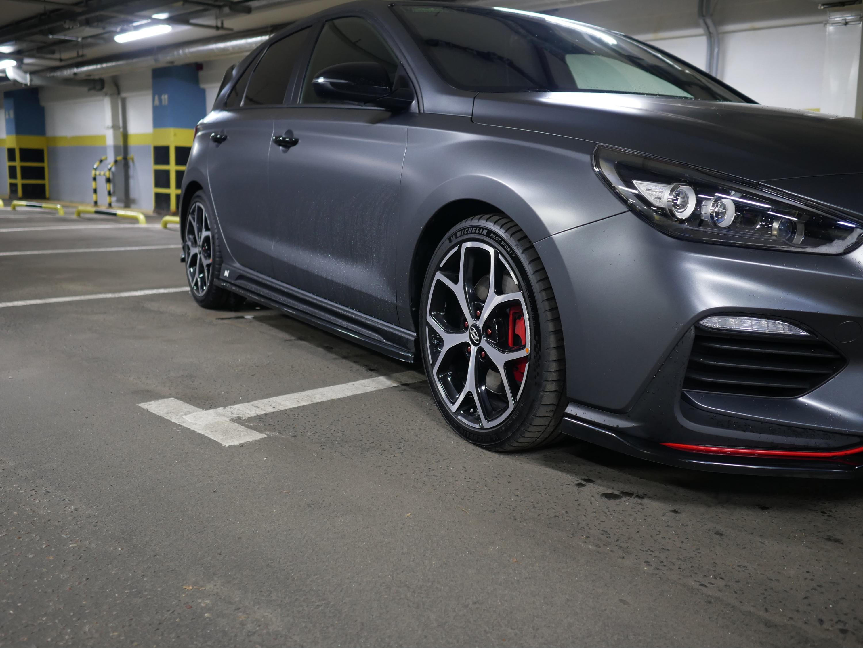 картинка Лезвия под пороги Hyundai I30N vonard customs 
