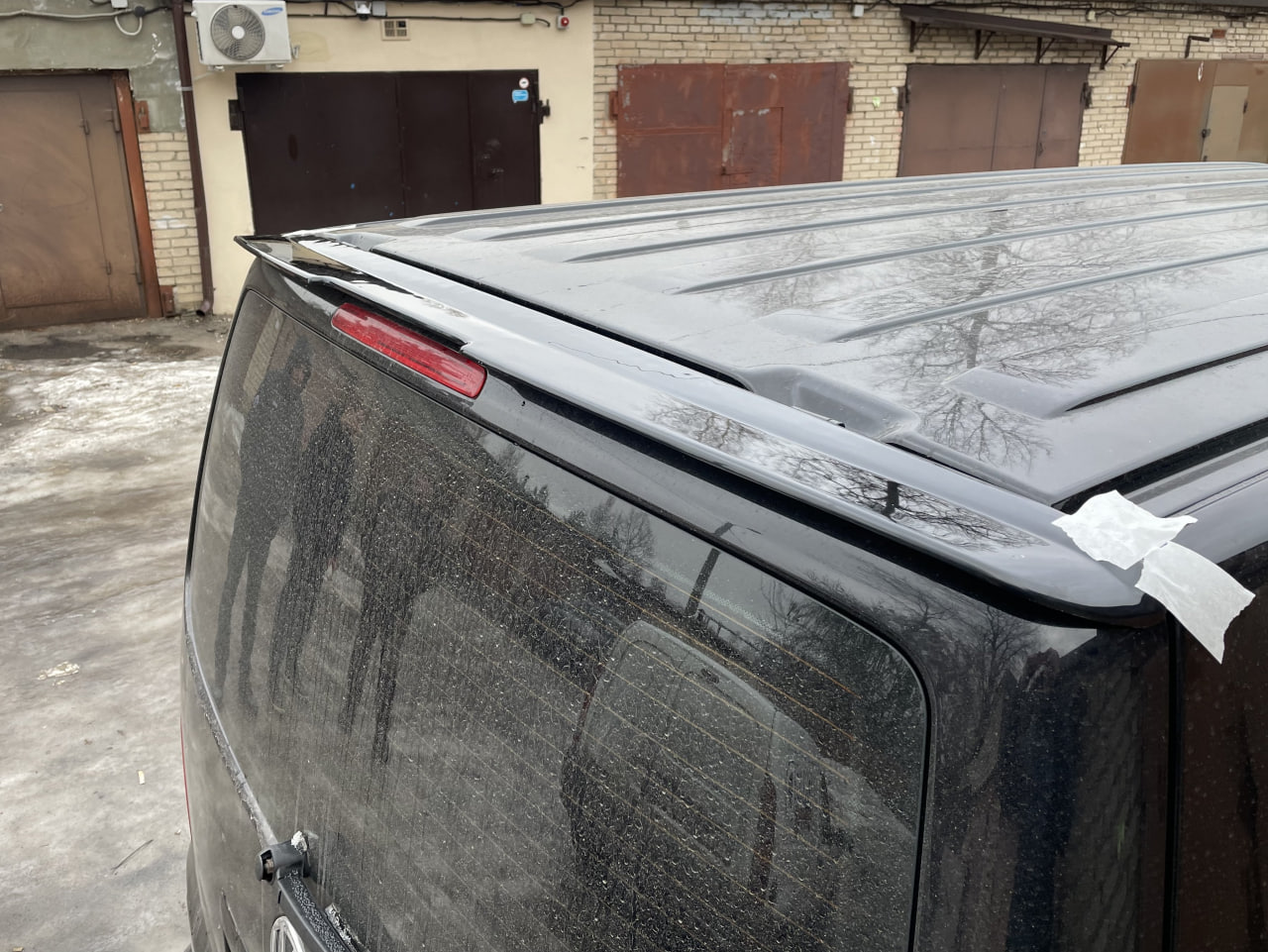 Тонкий спойлер антикрыло лезвие на крышку багажника для Фольксваген Т5 ...