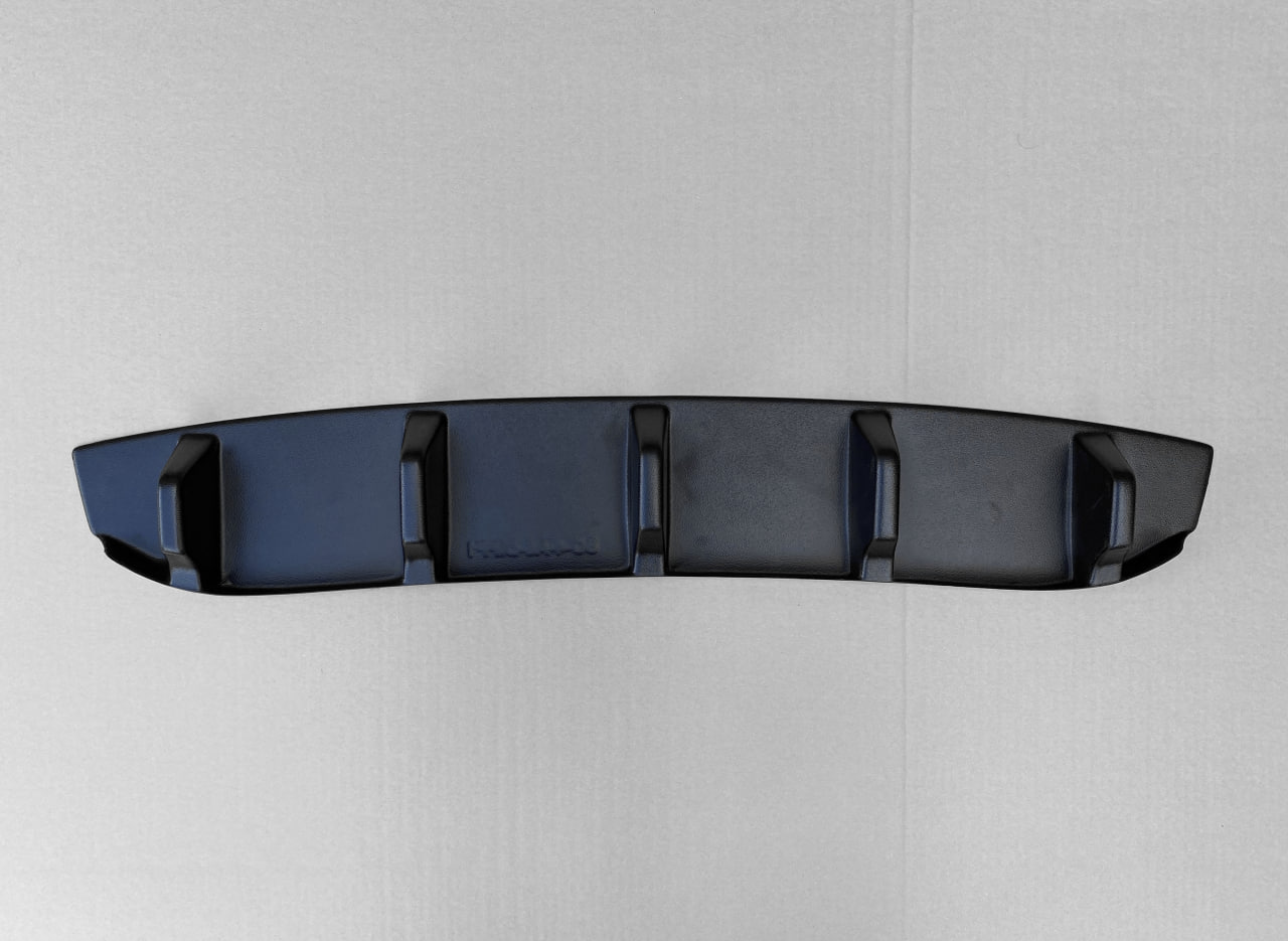 картинка Диффузор вставка заднего бампера Skoda Octavia 4 A8 - текстура vonard customs 