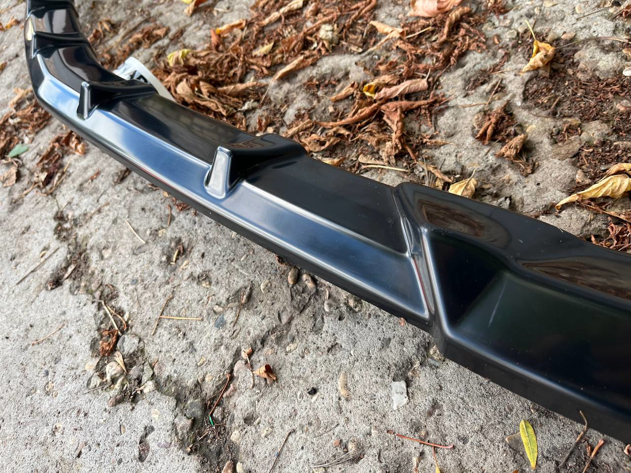картинка Сплиттер переднего бампера Mercedes C W204 рест. vonard customs 