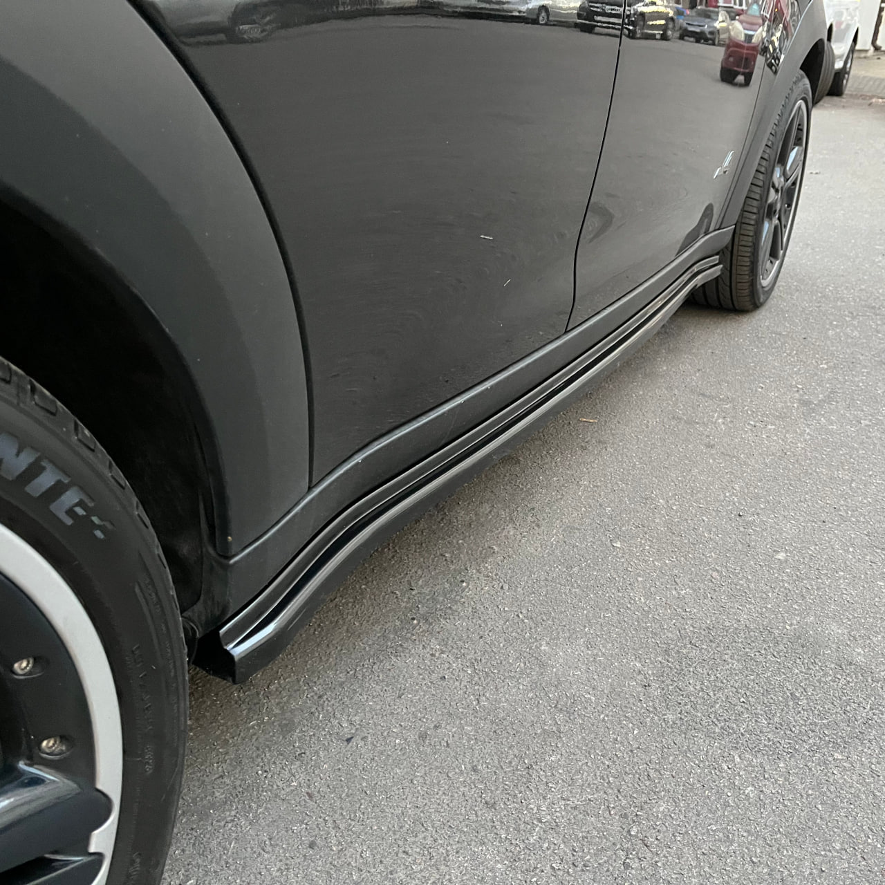 картинка Лезвия под пороги MINI R60 Countryman S - под покраску vonard customs 