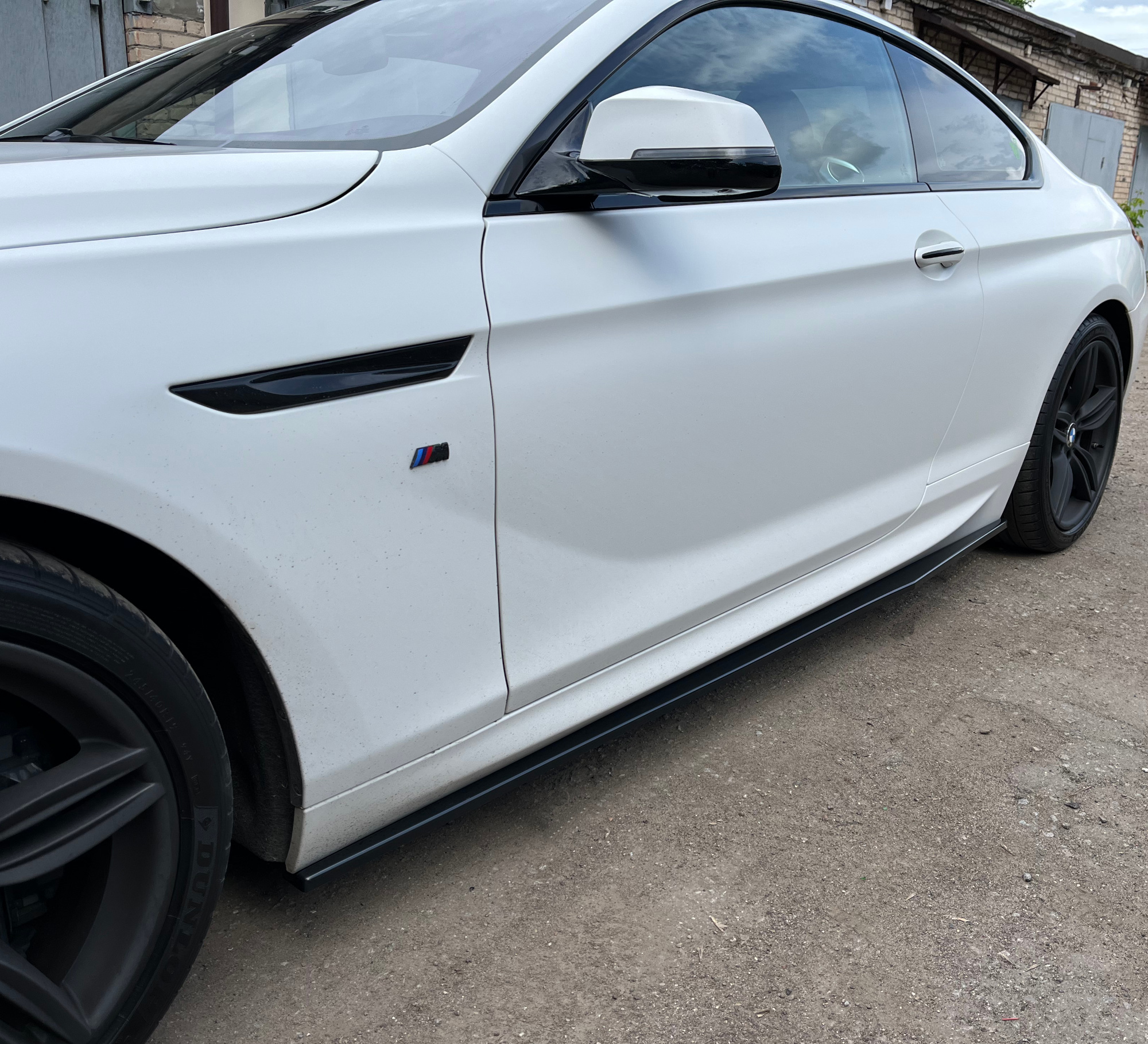 картинка Лезвия под пороги BMW 6 F13 M-Pack - под покраску vonard customs 
