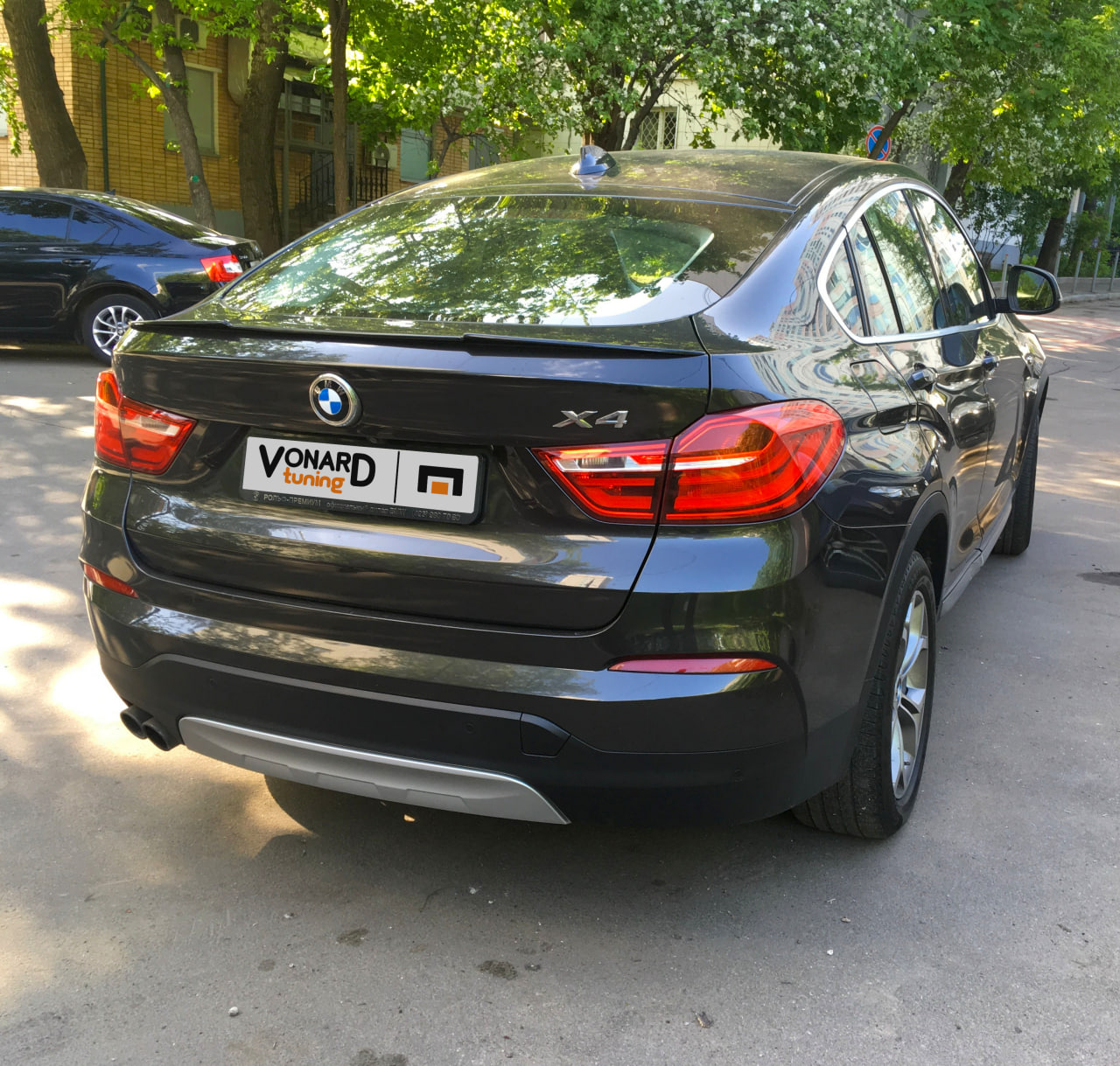 картинка Спойлер лезвие крышки багажника BMW X4 F26 - под покраску vonard customs 