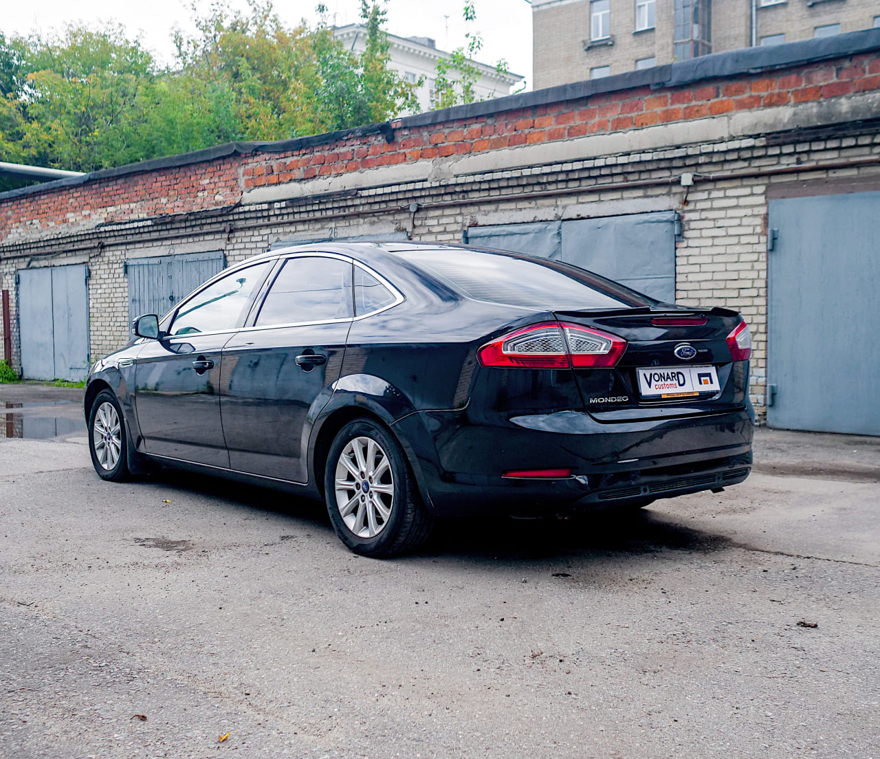 картинка Спойлер лезвие крышки багажника Ford Mondeo 4 vonard customs 