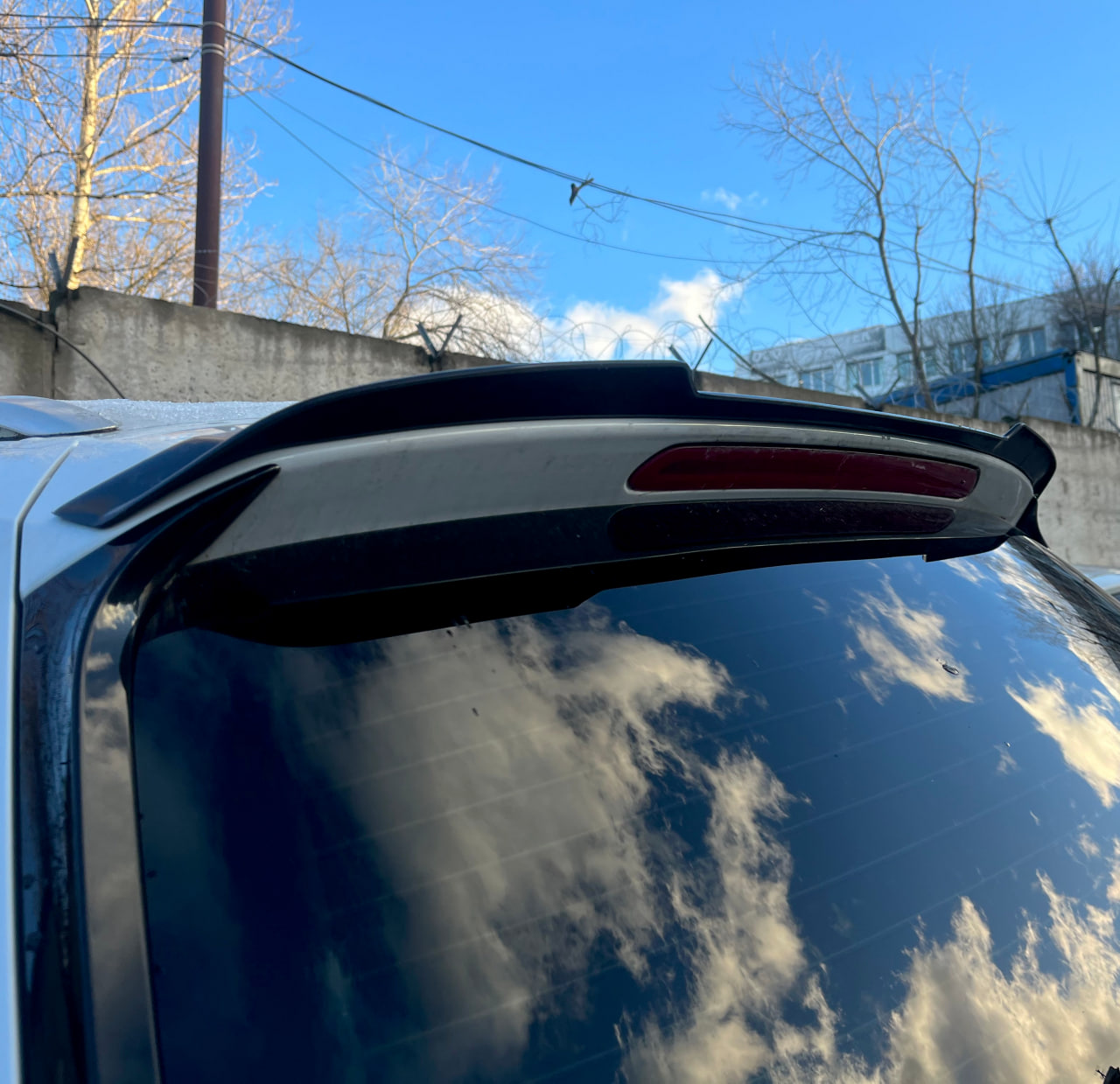 картинка Спойлер лезвие крышки багажника VW Passat B8 универсал vonard customs 