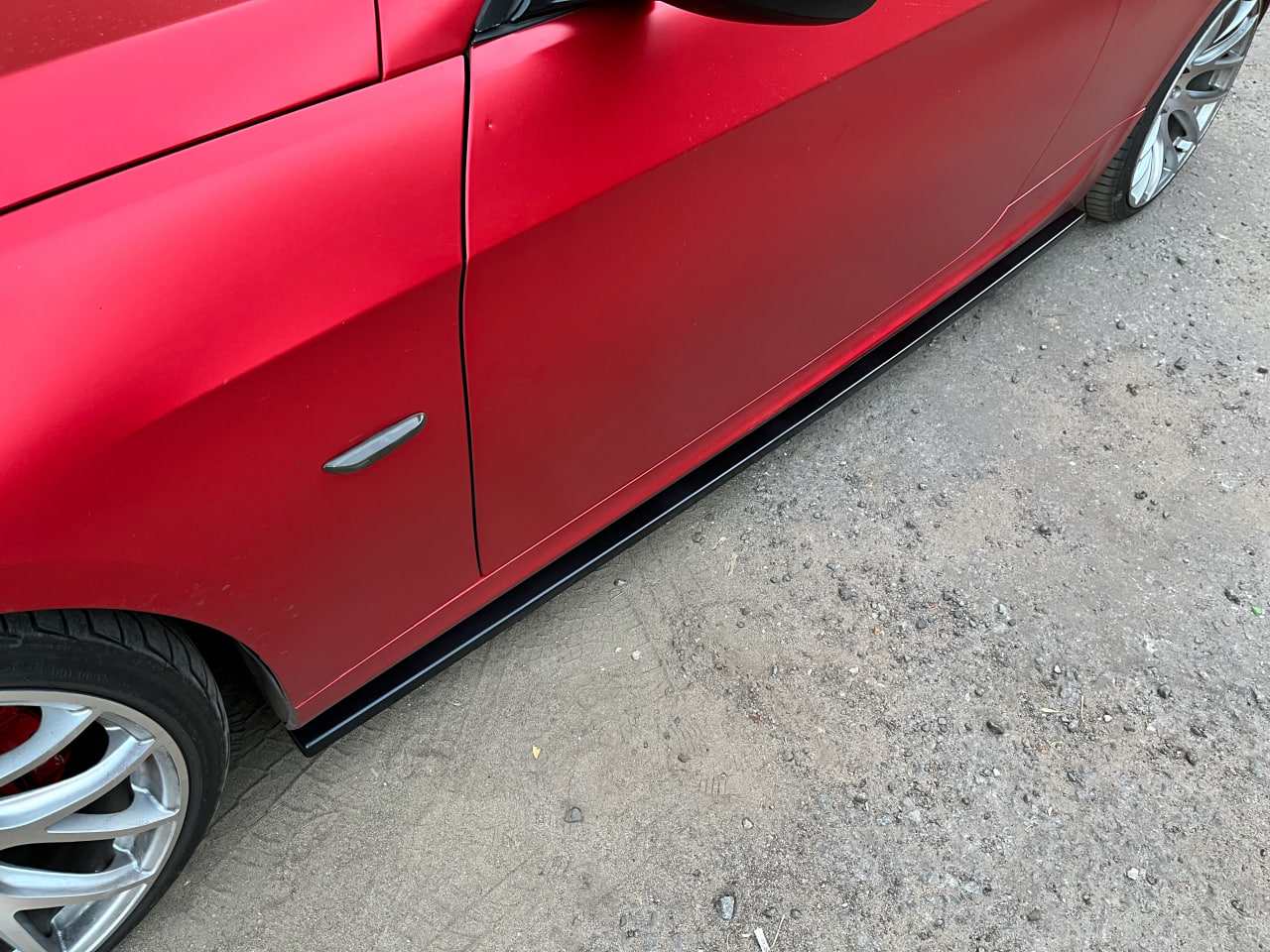 картинка Лезвия под пороги BMW 3 E92 E93 M-Pack vonard customs 
