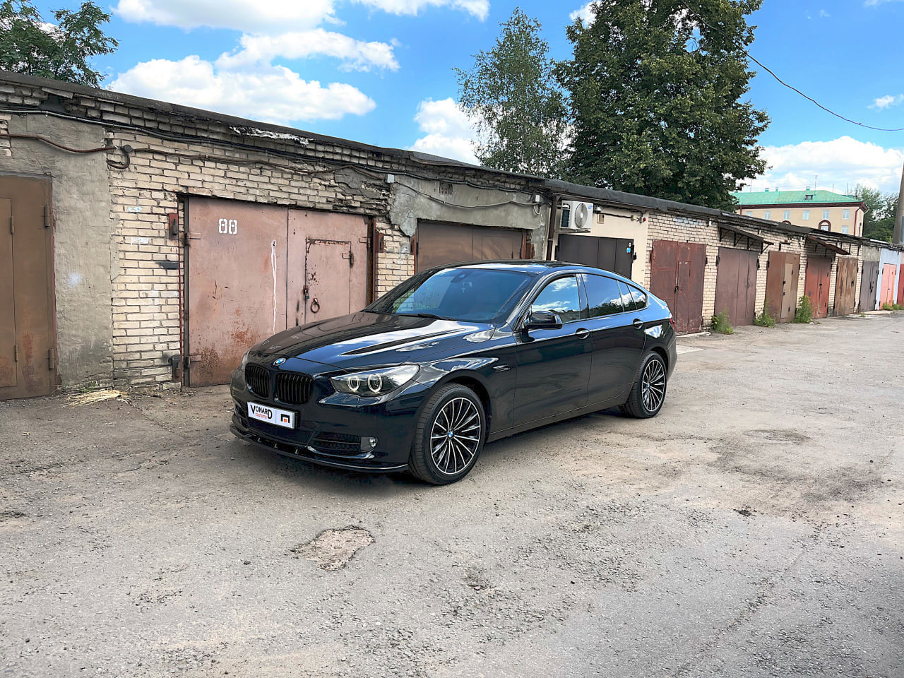 картинка Сплиттер переднего бампера BMW 5 F07 GT vonard customs 