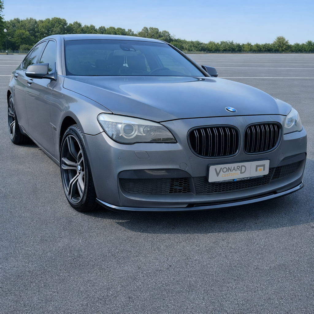 картинка Сплиттер переднего бампера BMW 7 F01 F02 M-Pack v2 - под покраску vonard customs 