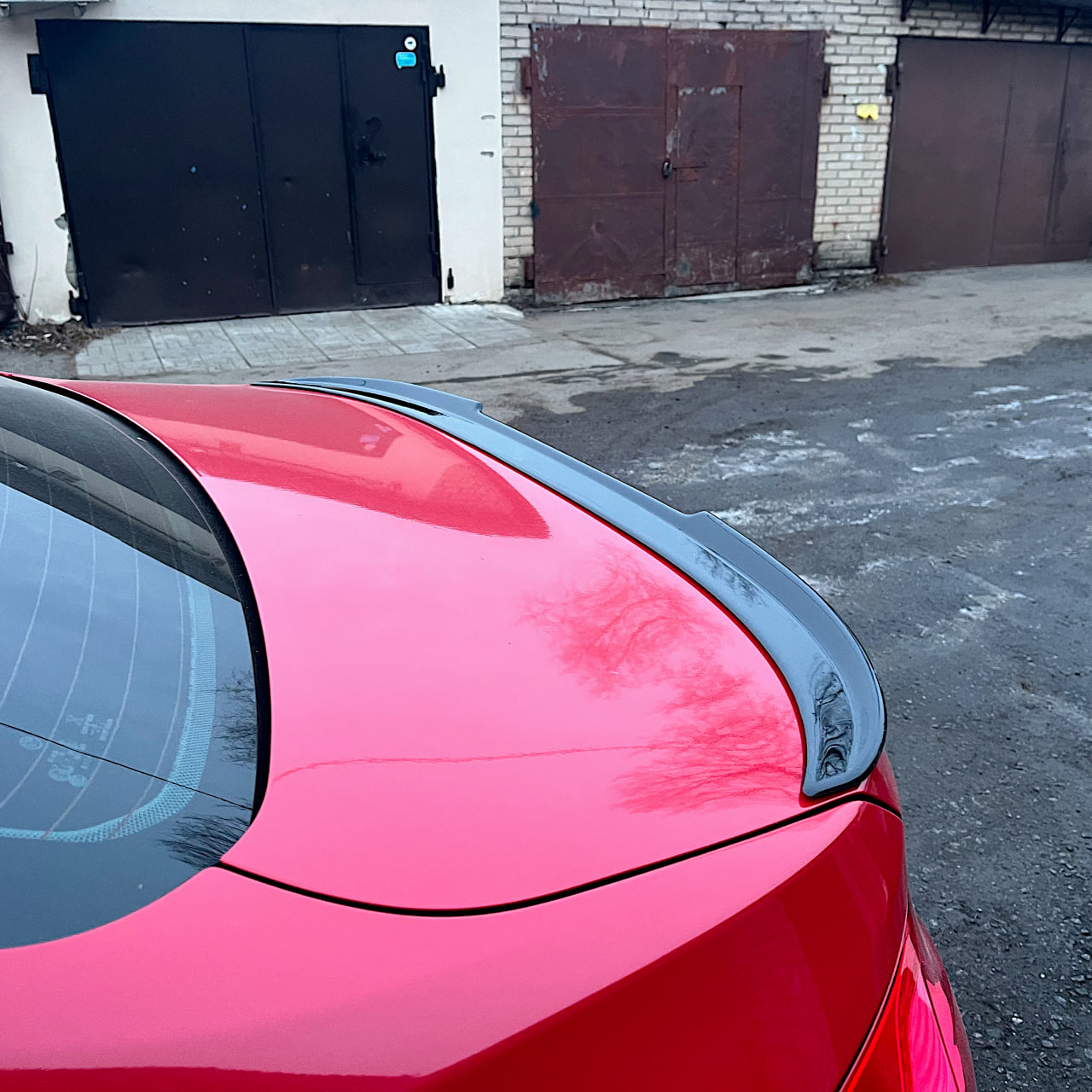 картинка Спойлер лезвие крышки багажника BMW 3 F30 vonard customs 