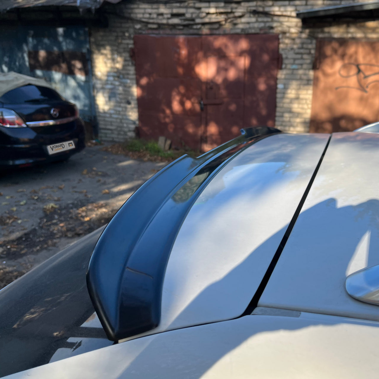 картинка Спойлер лезвие крышки багажника Skoda Superb 2 универсал vonard customs 
