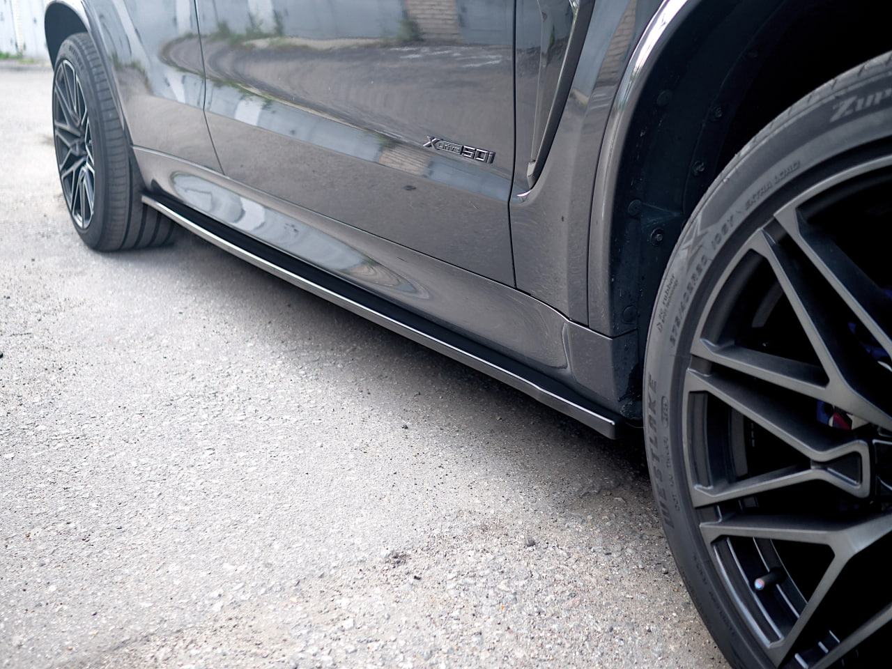 картинка Лезвия под пороги BMW X5 F15 / X6 F16 M-Pack (ver. 2) vonard customs 