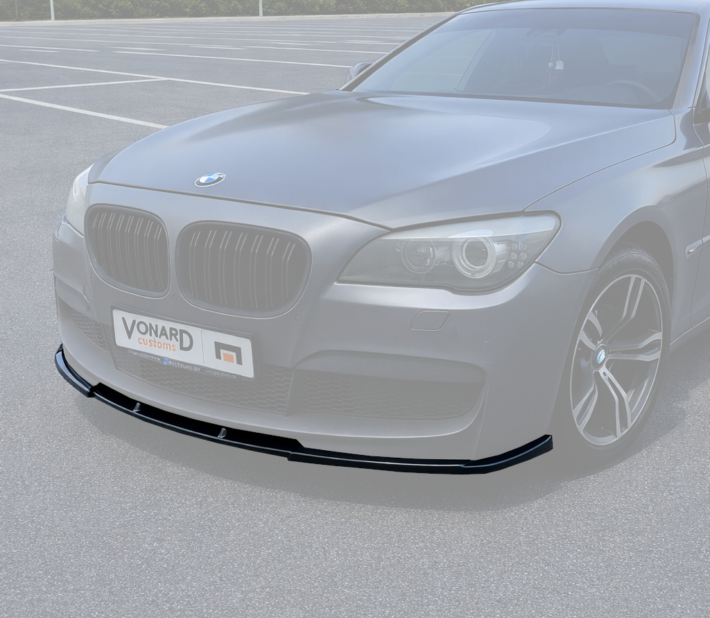 картинка Сплиттер переднего бампера BMW 7 F01 F02 M-Pack v1 vonard customs 