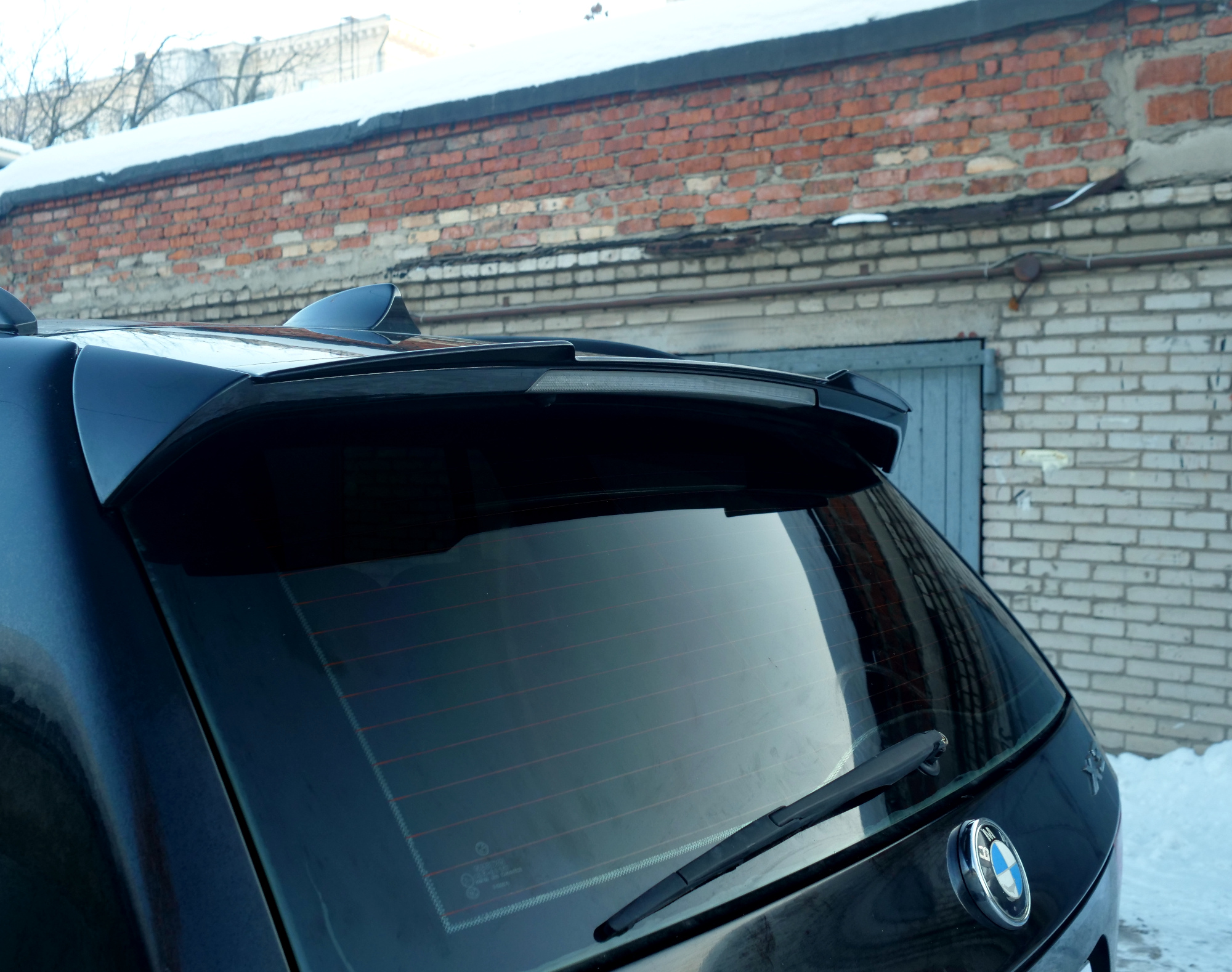 картинка Спойлер лезвие крышки багажника BMW X3 E83 - под покраску vonard customs 