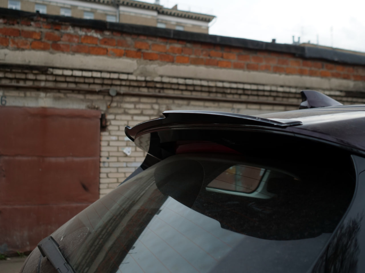 картинка Спойлер лезвие крышки багажника EXEED TXL I рест. - под покраску vonard customs 