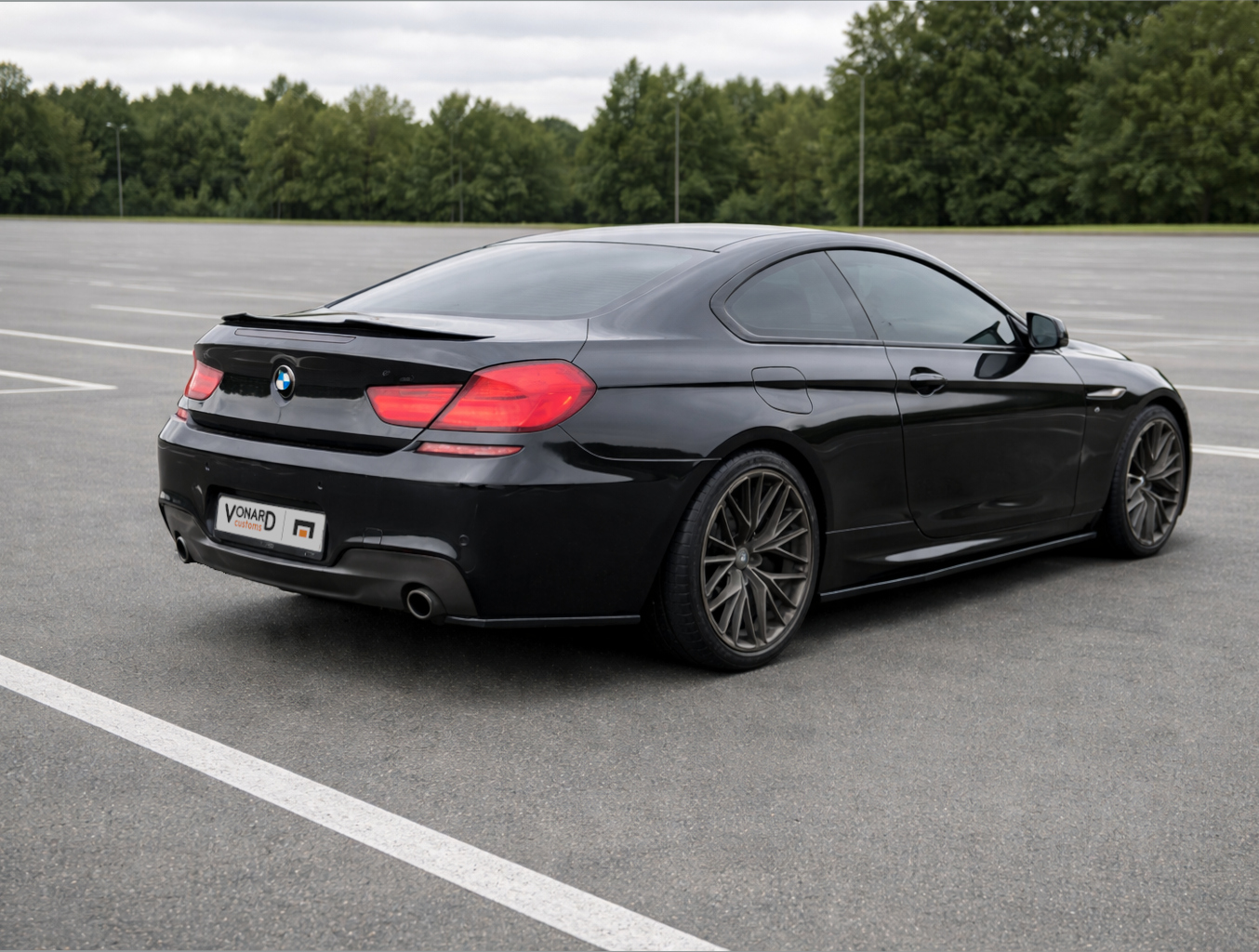 картинка Спойлер лезвие крышки багажника BMW 6 F06 / F13 M-Pack vonard customs 