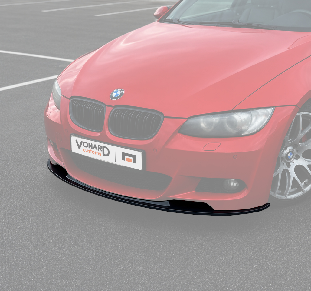 картинка Сплиттер переднего бампера BMW 3 E92 E93 M-pack V2 vonard customs 