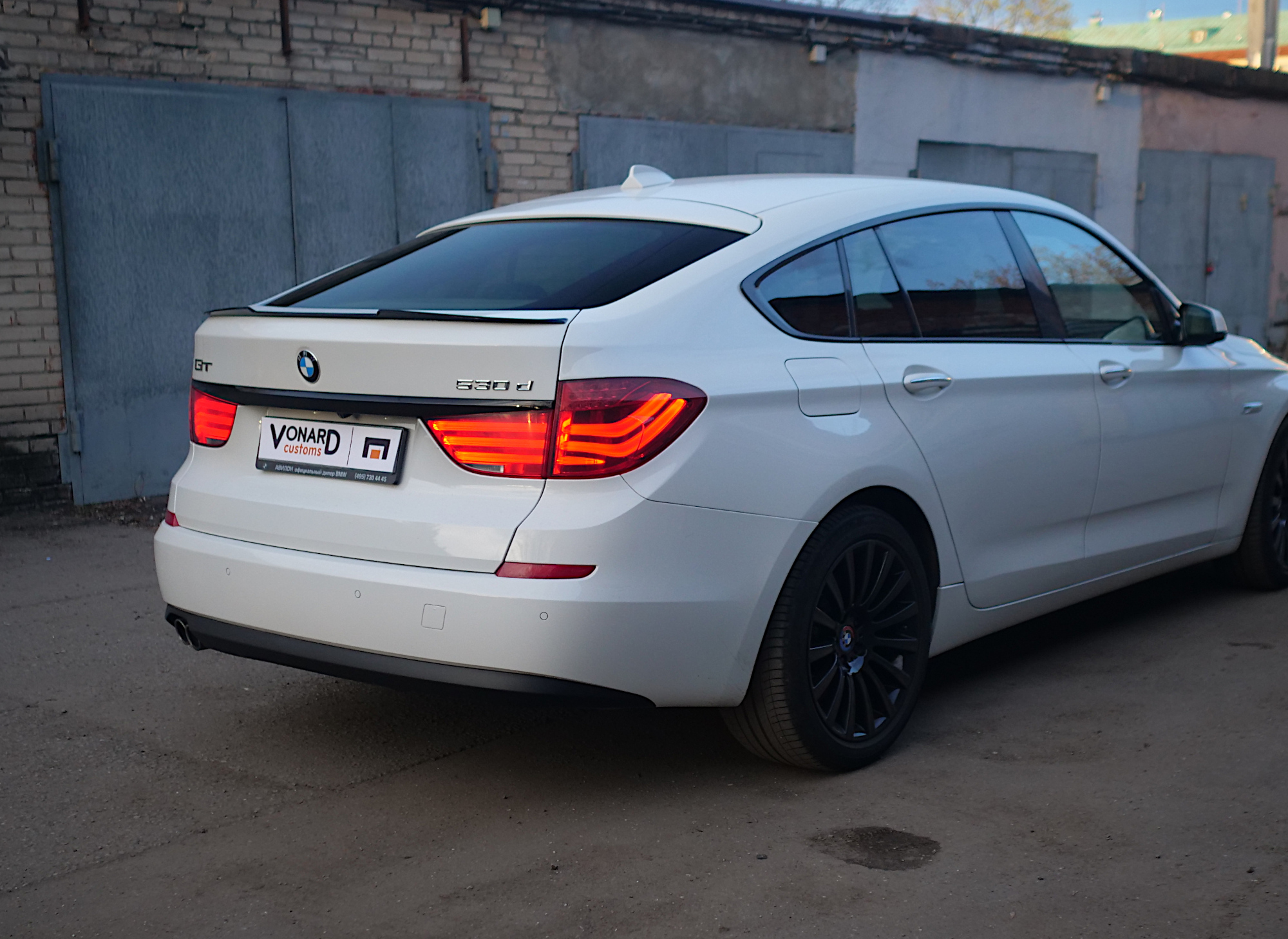 картинка Спойлер лезвие крышки багажника BMW 5 F07 GT дорест vonard customs 