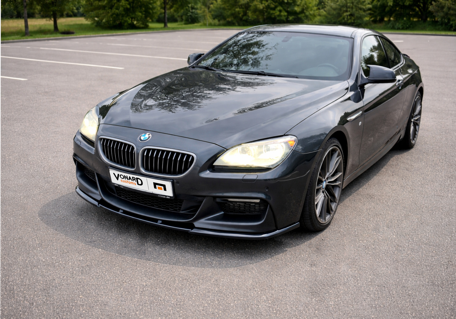 картинка Сплиттер переднего бампера BMW 6 F06 / F12 / F13 M-Pack vonard customs 