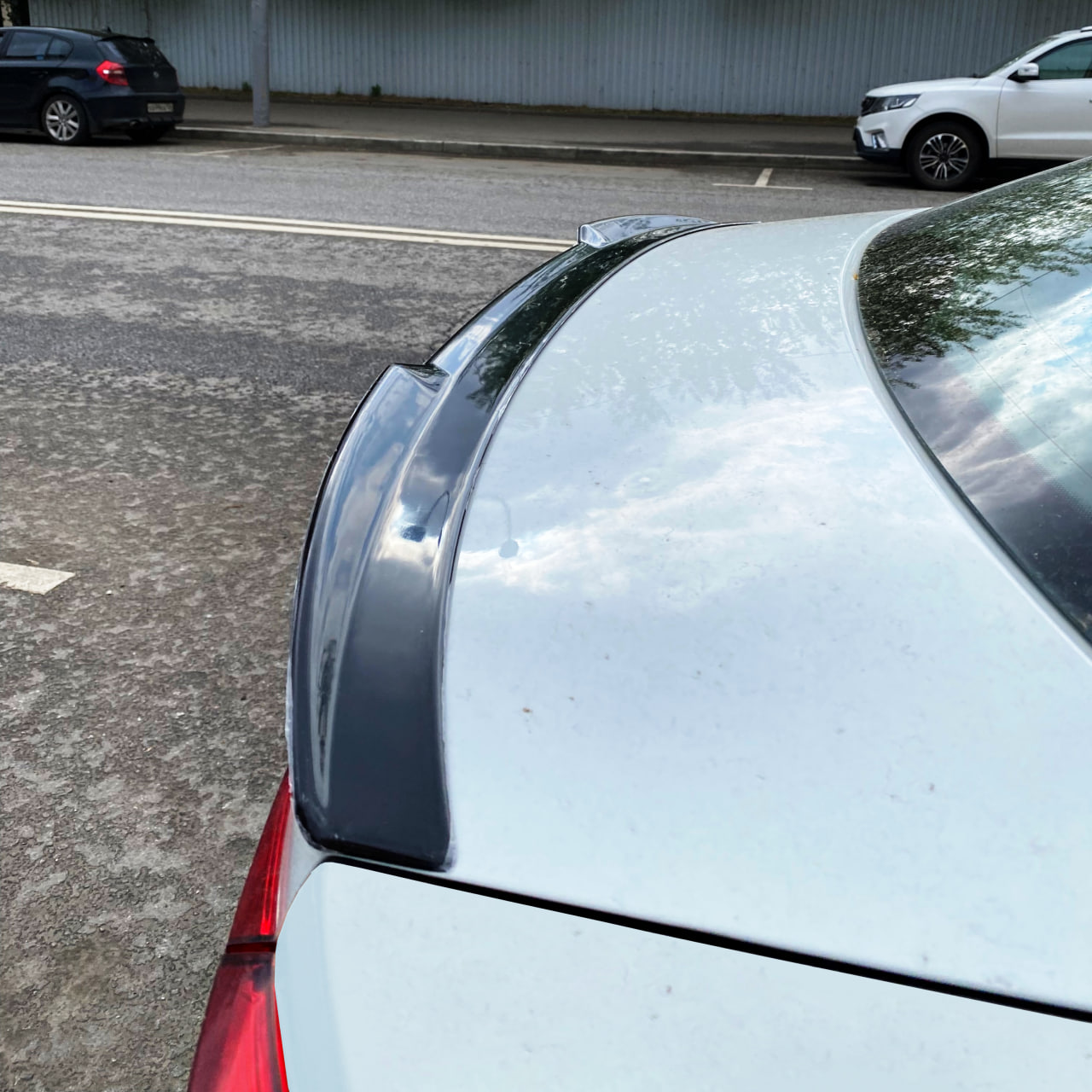 картинка Спойлер лезвие крышки багажника VW Polo 6 liftback (ver. 2) vonard customs 