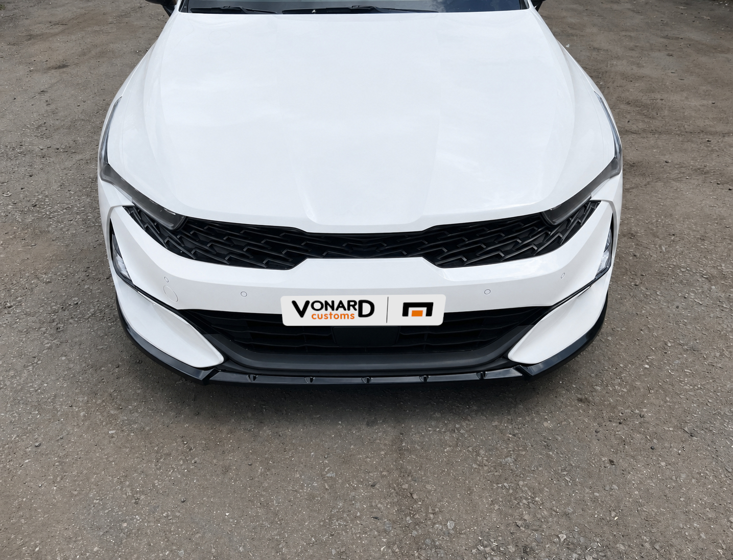 картинка Сплиттер переднего бампера KIA K5 3 GT-line - под покраску vonard customs 
