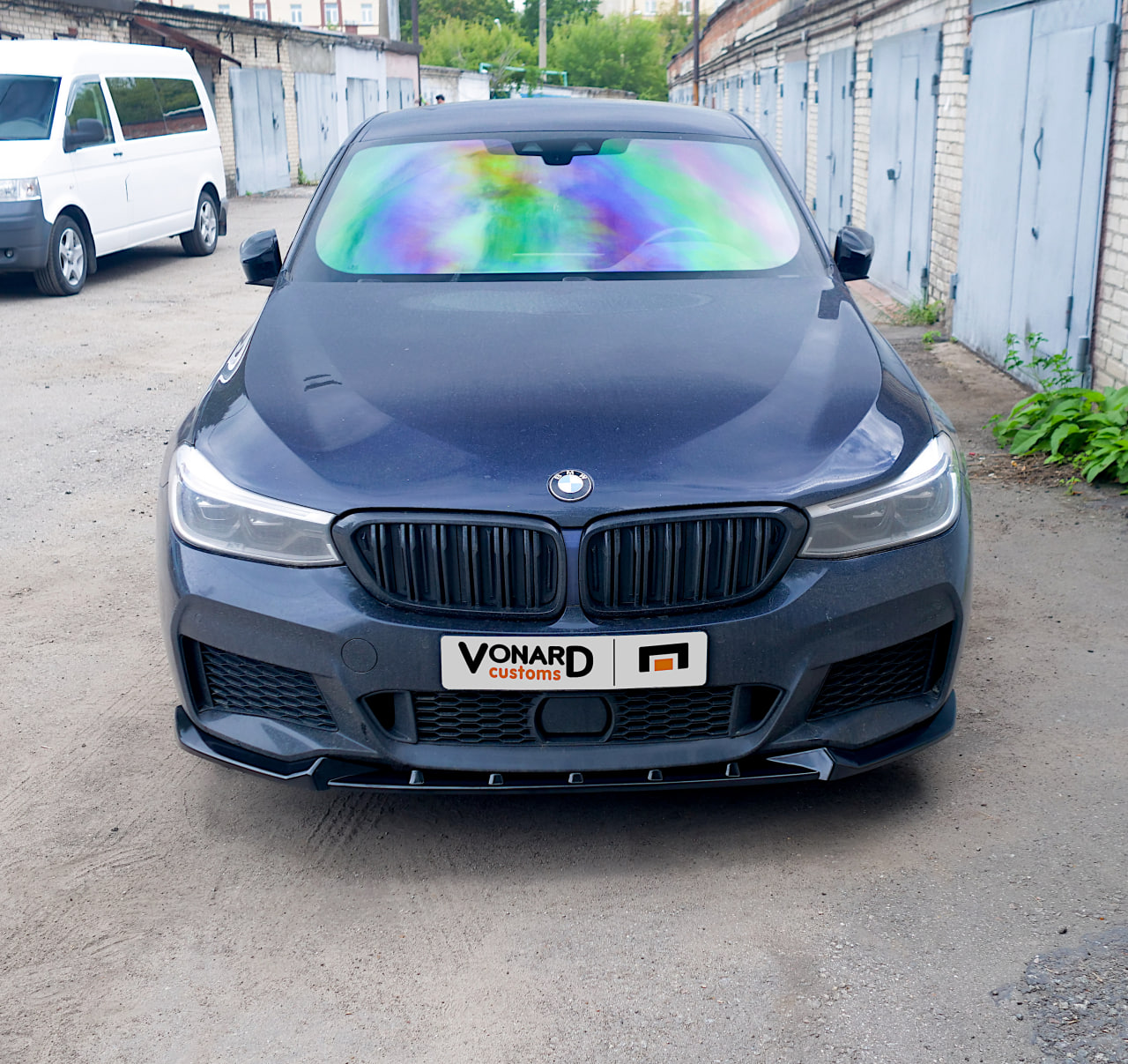 картинка Сплиттер переднего бампера BMW 6 G32 GT M-Pack vonard customs 
