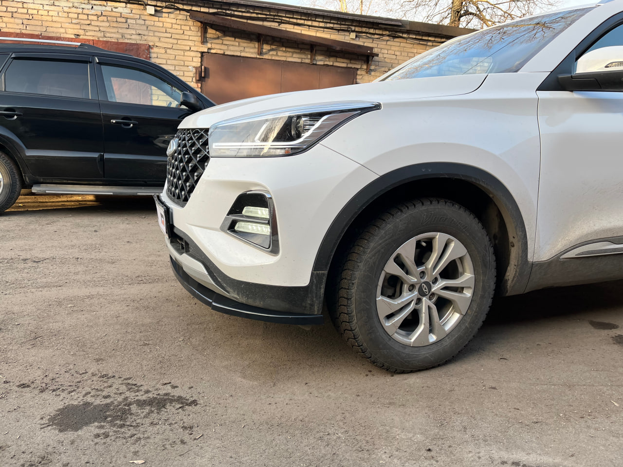 картинка Сплиттер переднего бампера CHERY Tiggo 4 Pro vonard customs 