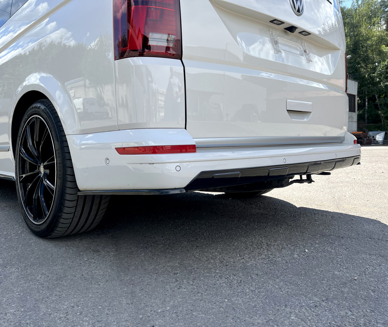 картинка Сплиттеры заднего бампера VW T6 / T6.1 (ver. 2) vonard customs 