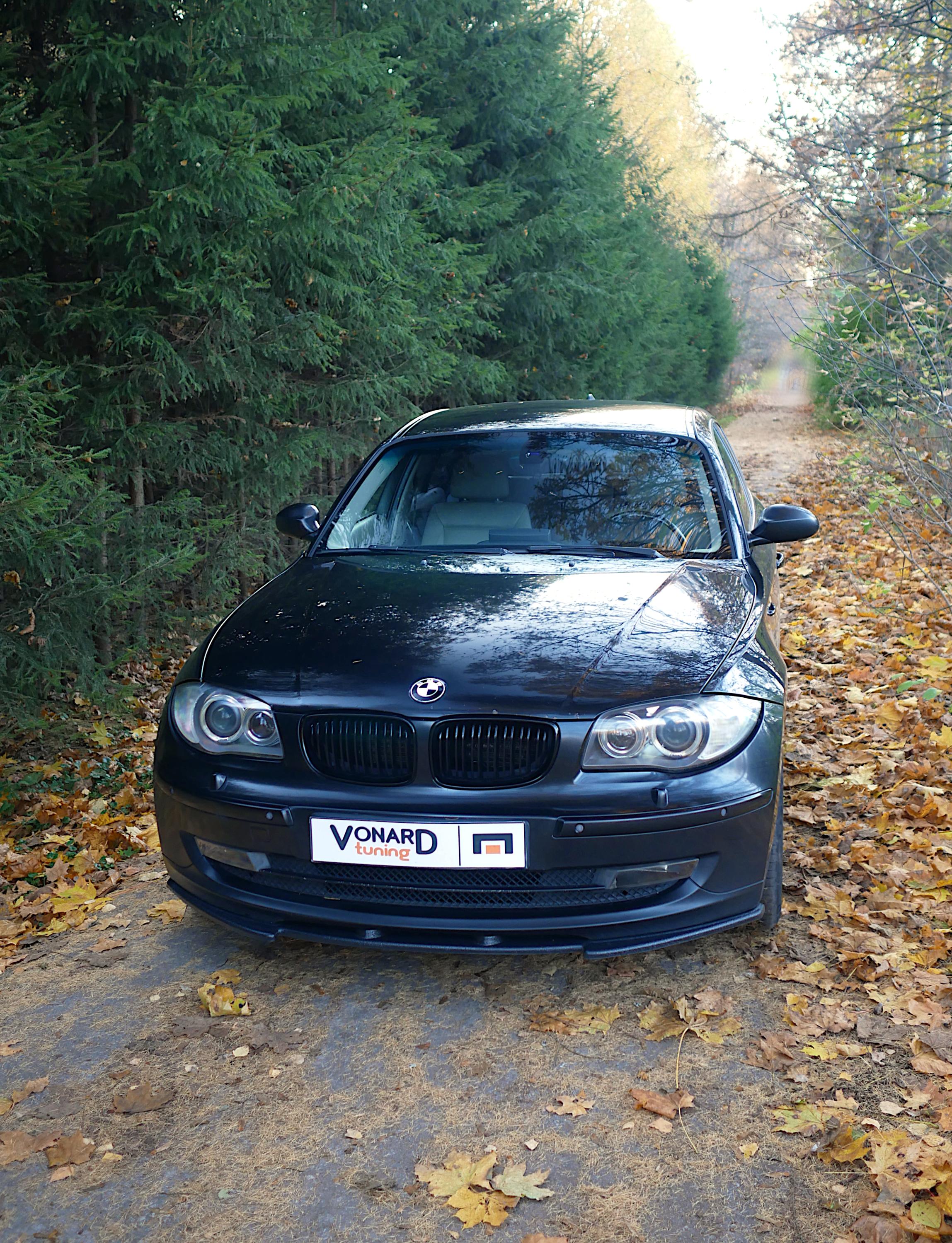 картинка Сплиттер переднего бампера BMW 1 E87 E81 рест. - под покраску vonard customs 