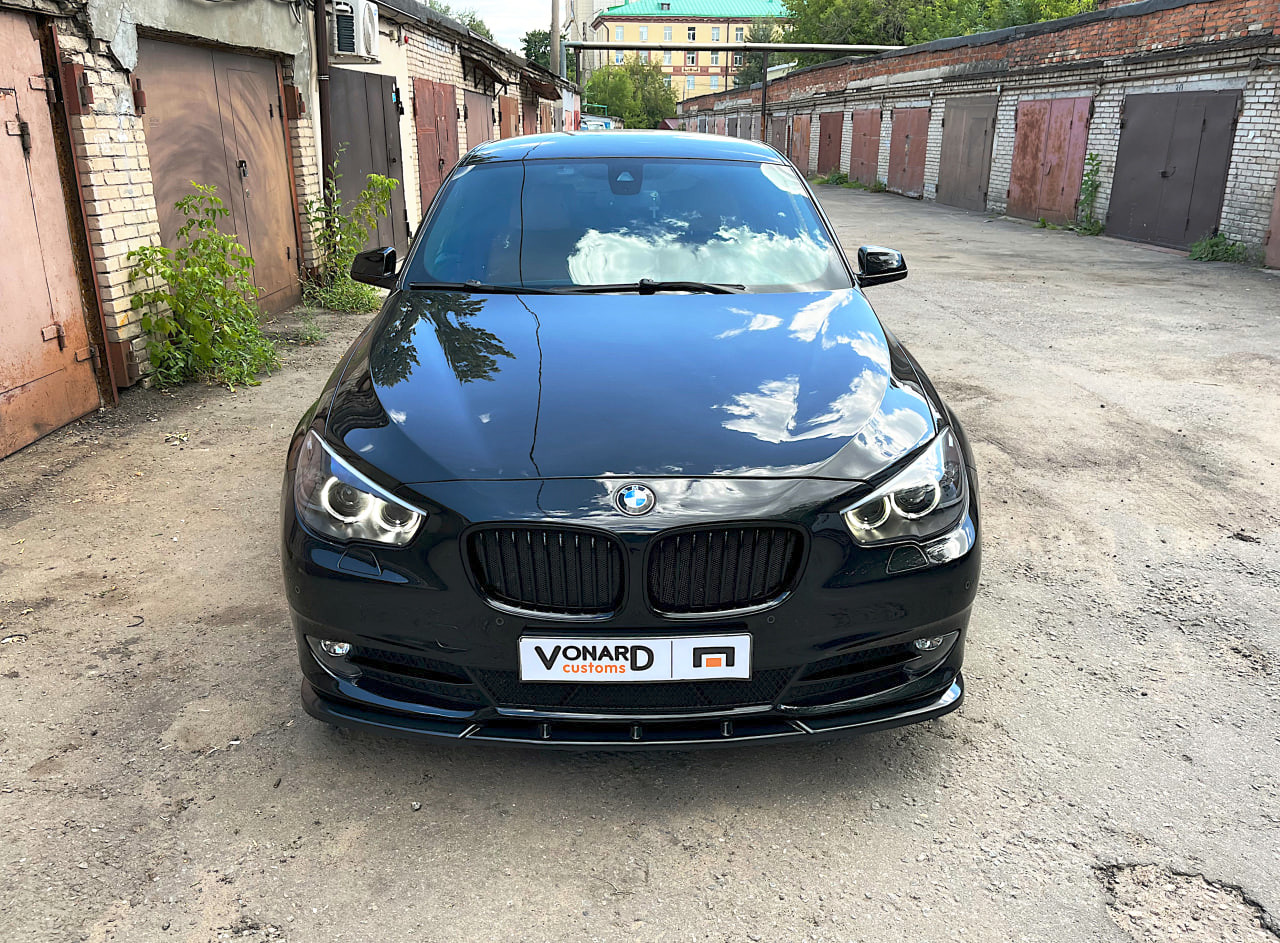 картинка Сплиттер переднего бампера BMW 5 F07 GT vonard customs 