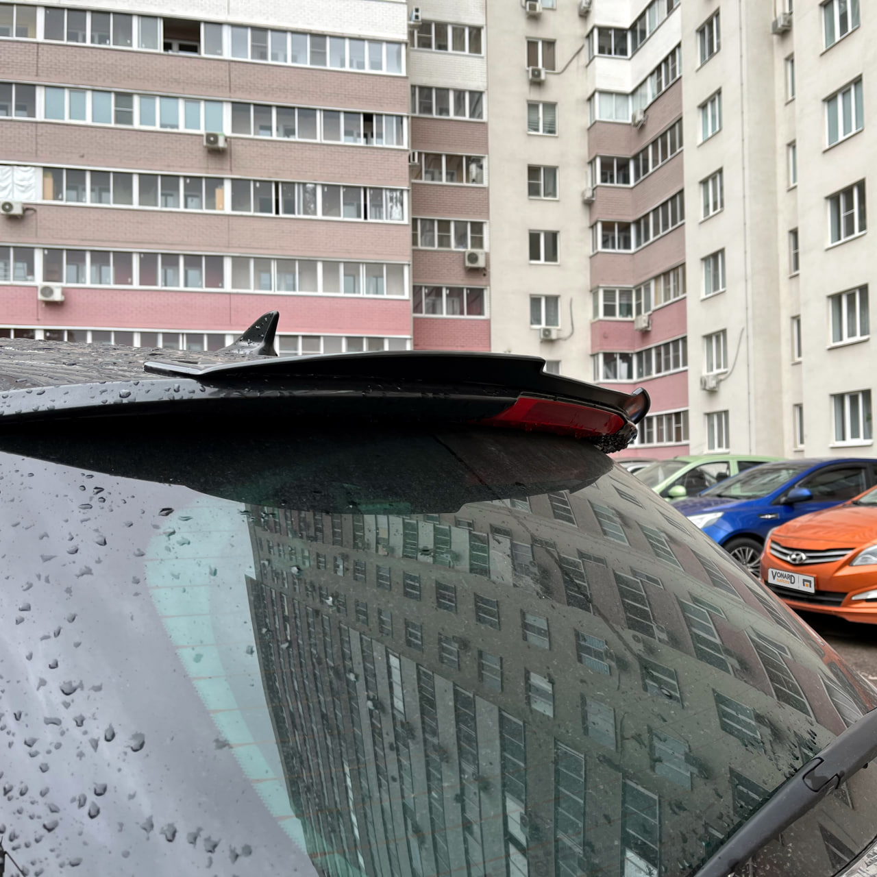 картинка Спойлер лезвие крышки багажника Opel Insignia 1 универсал (короткий) vonard customs 