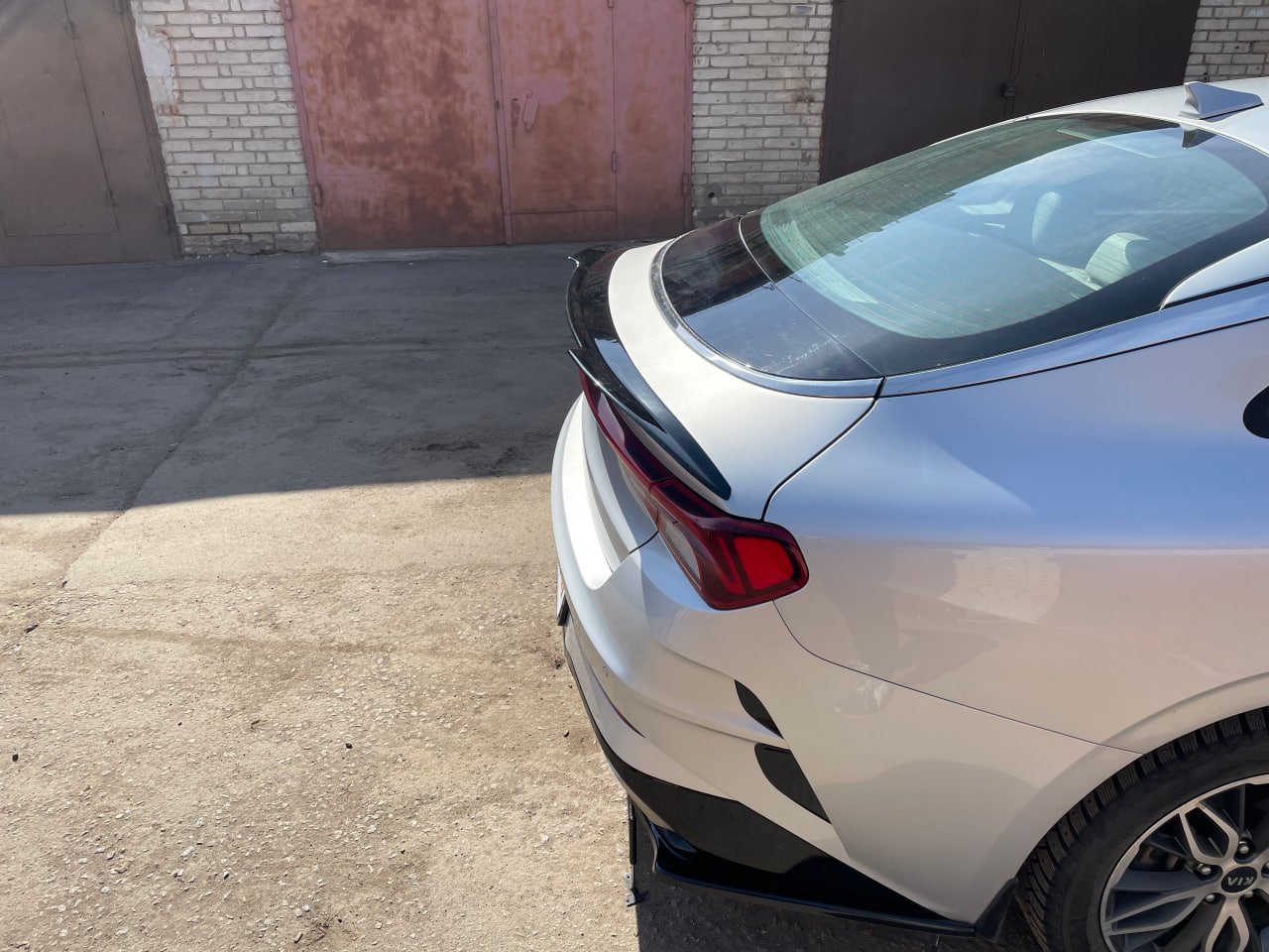 картинка Спойлер лезвие крышки багажника KIA K5 3 - под покраску vonard customs 