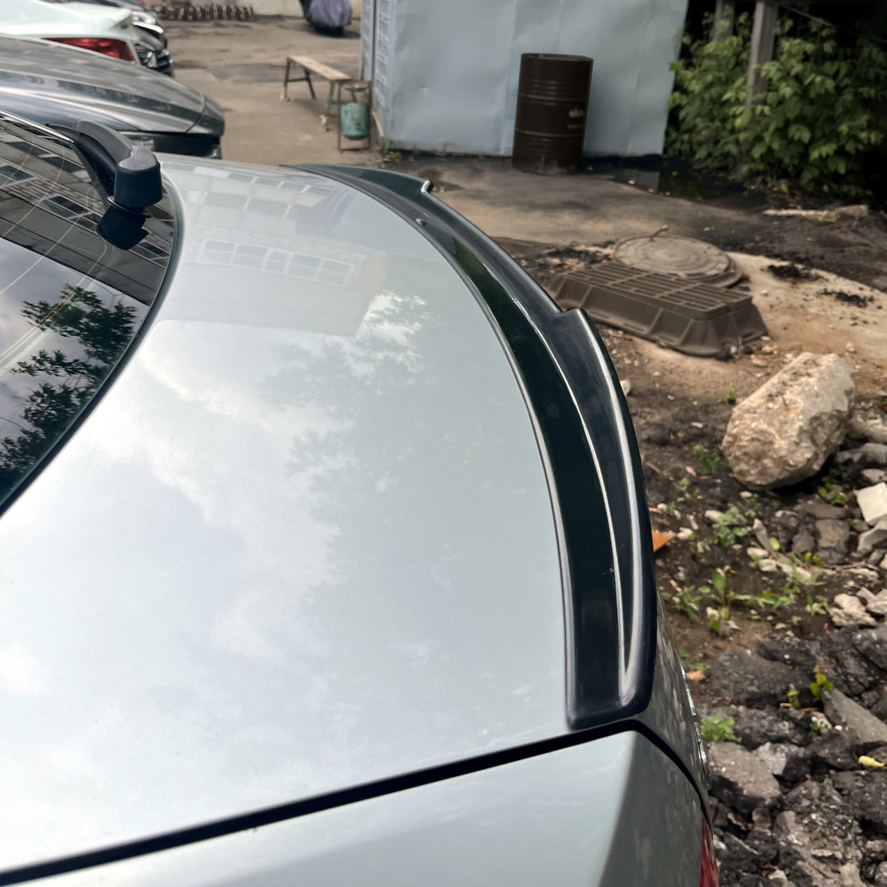 картинка Спойлер лезвие крышки багажника Skoda Octavia 3 A7 седан vonard customs 
