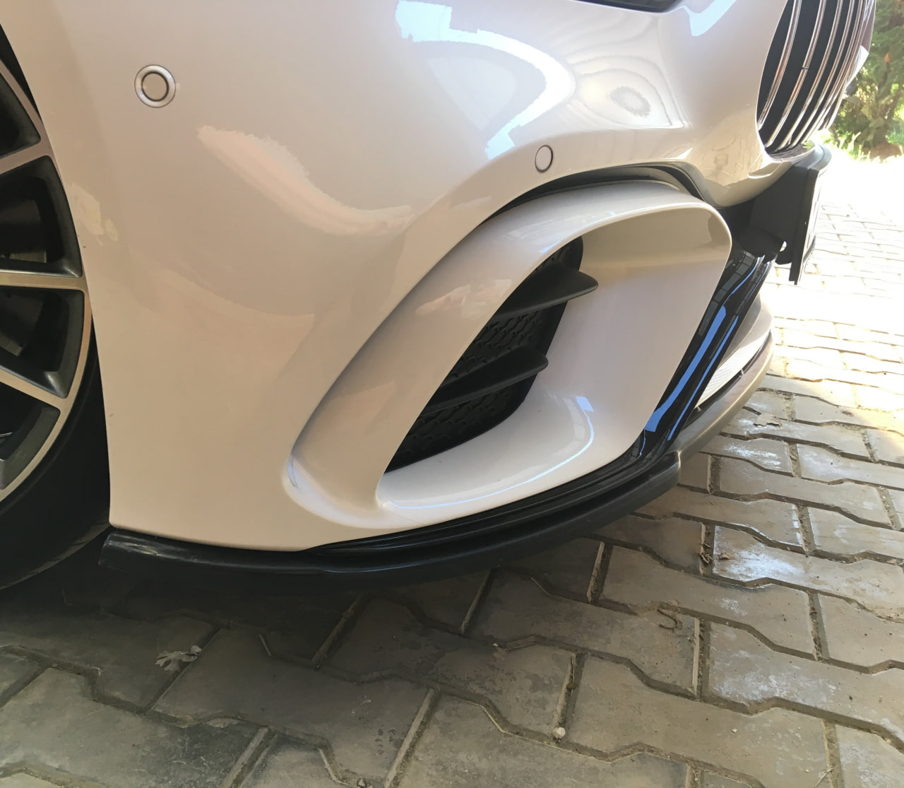 картинка Сплиттер переднего бампера Mercedes AMG GT 53s 63s X290 vonard customs 