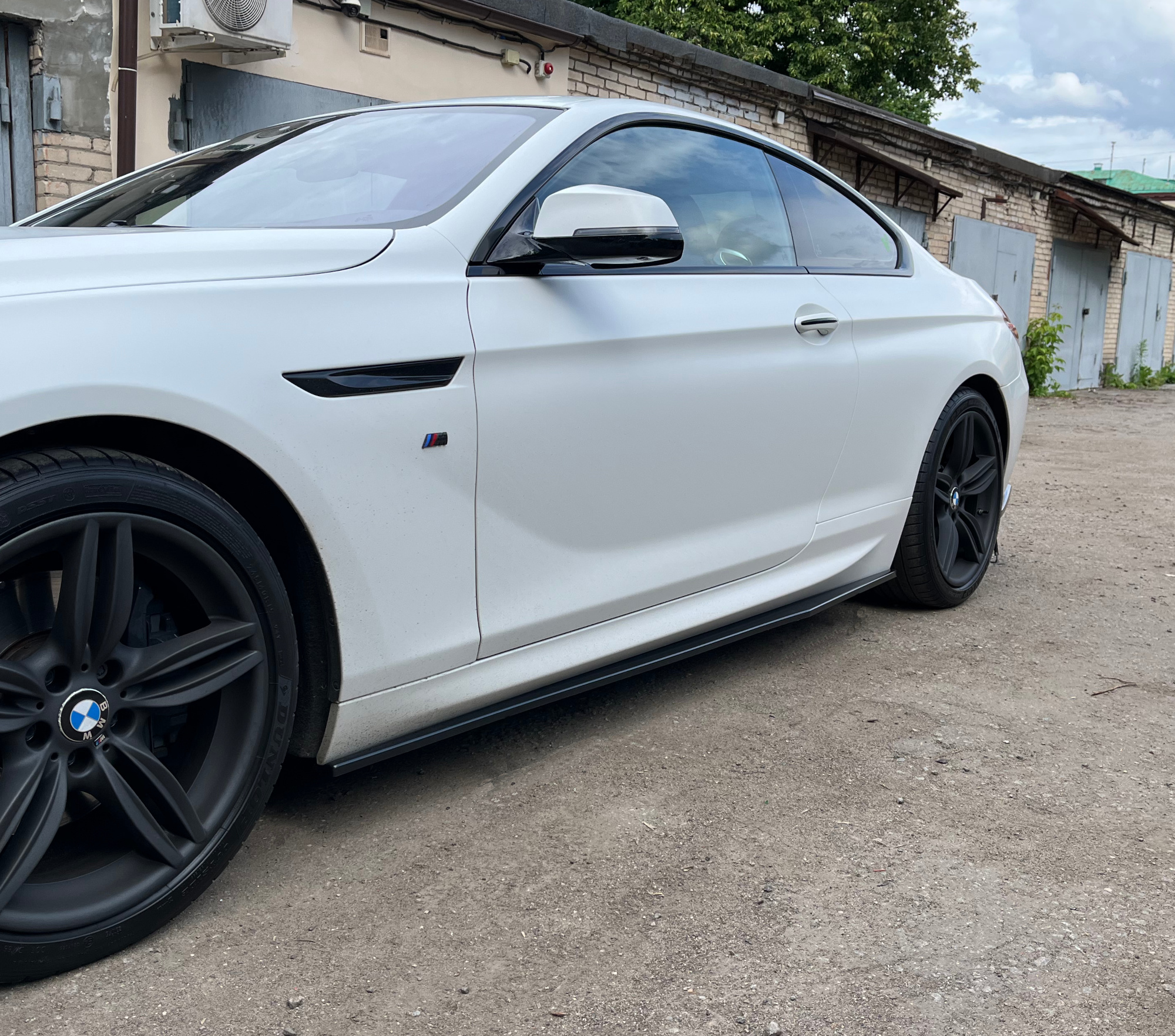 картинка Лезвия под пороги BMW 6 F13 M-Pack vonard customs 
