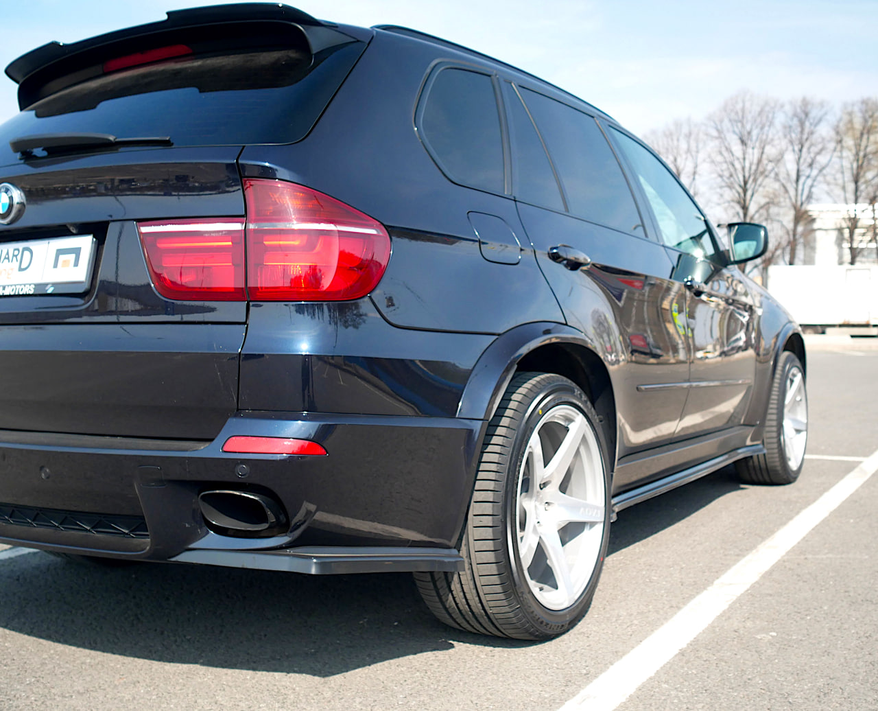 картинка Сплиттеры заднего бампера BMW X5 E70 M-pack - под покраску vonard customs 