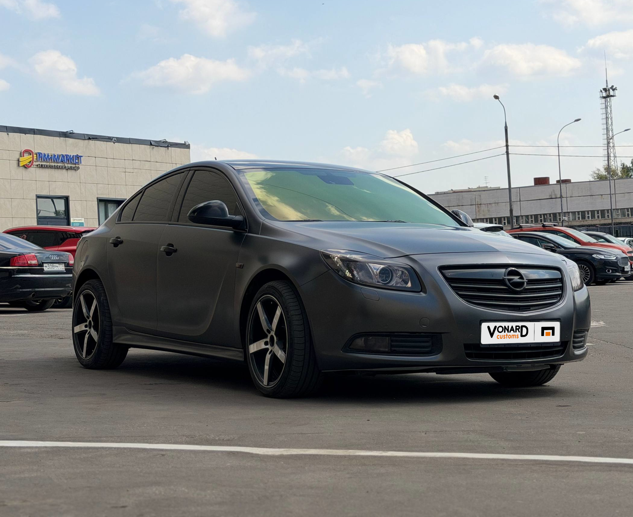 картинка Пороги накладки декоративные Opel Insignia 1 - под покраску vonard customs 