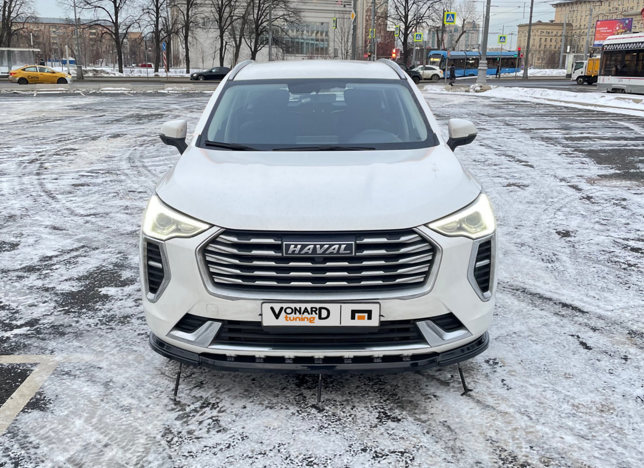 картинка Сплиттер переднего бампера Haval Jolion 1 - под покраску vonard customs 