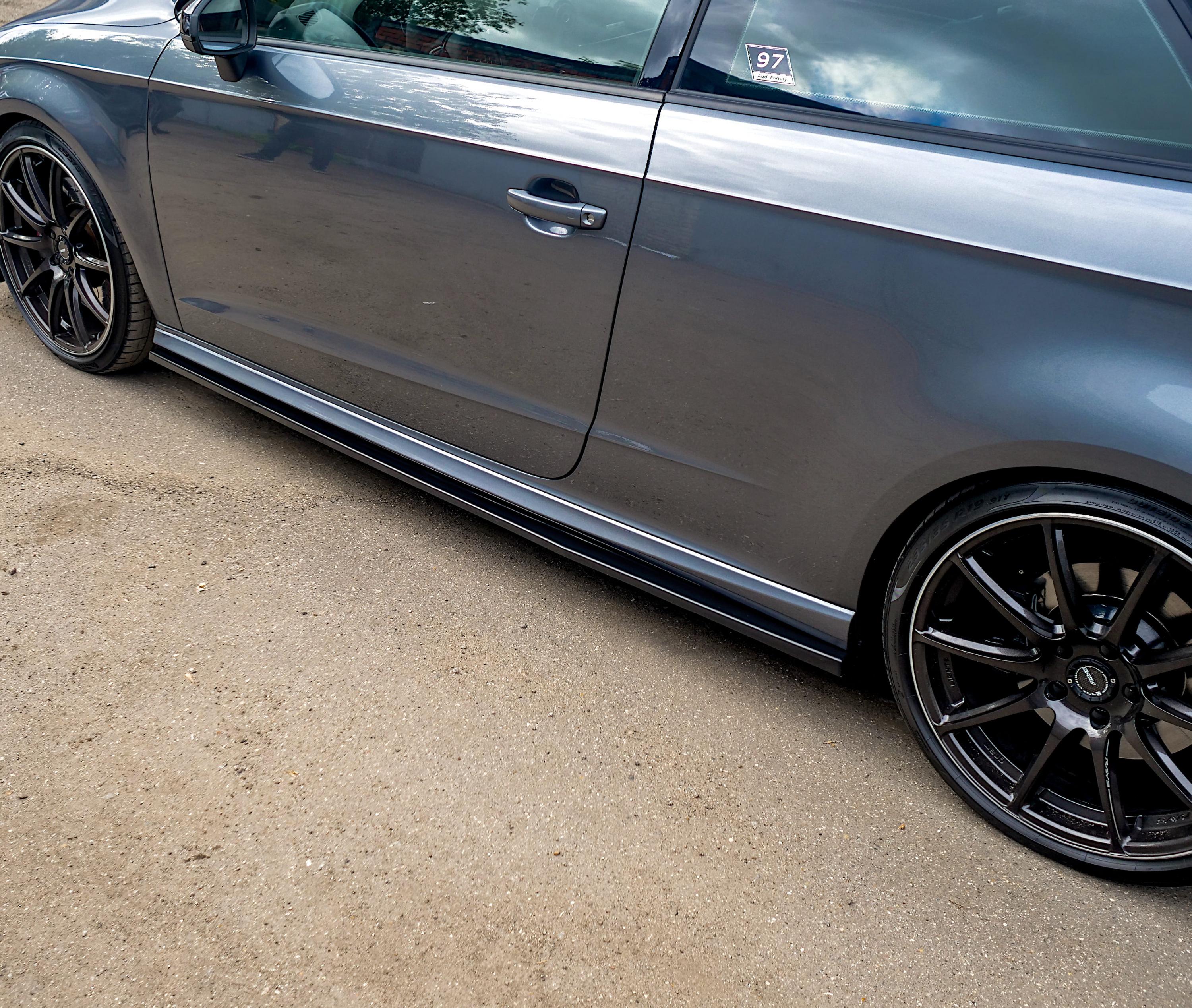 картинка Лезвия под пороги Audi A3 S3 8V S-Line Coupe - под покраску vonard customs 