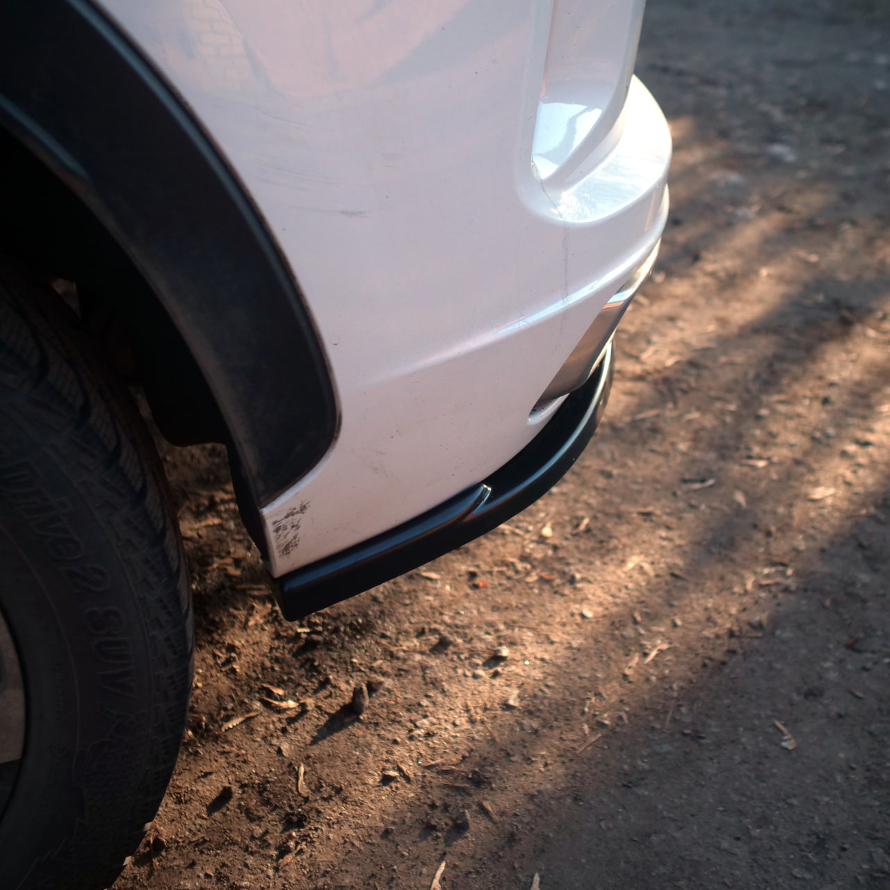 картинка Сплиттеры заднего бампера EXEED LX 1 - черный металлик vonard customs 