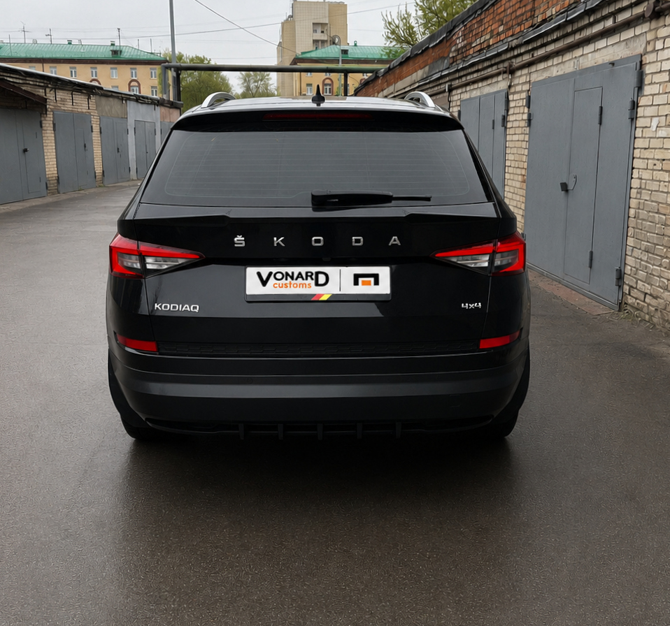 картинка Спойлер крышки багажника (нижний) Skoda Kodiaq 1 (ver. 2) vonard customs 