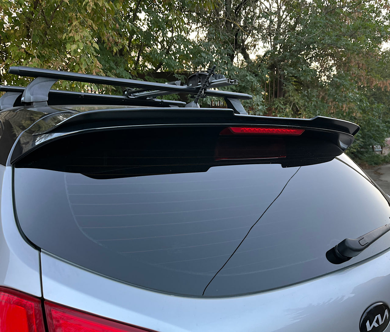 картинка Спойлер лезвие крышки багажника Kia Ceed 2 vonard customs 