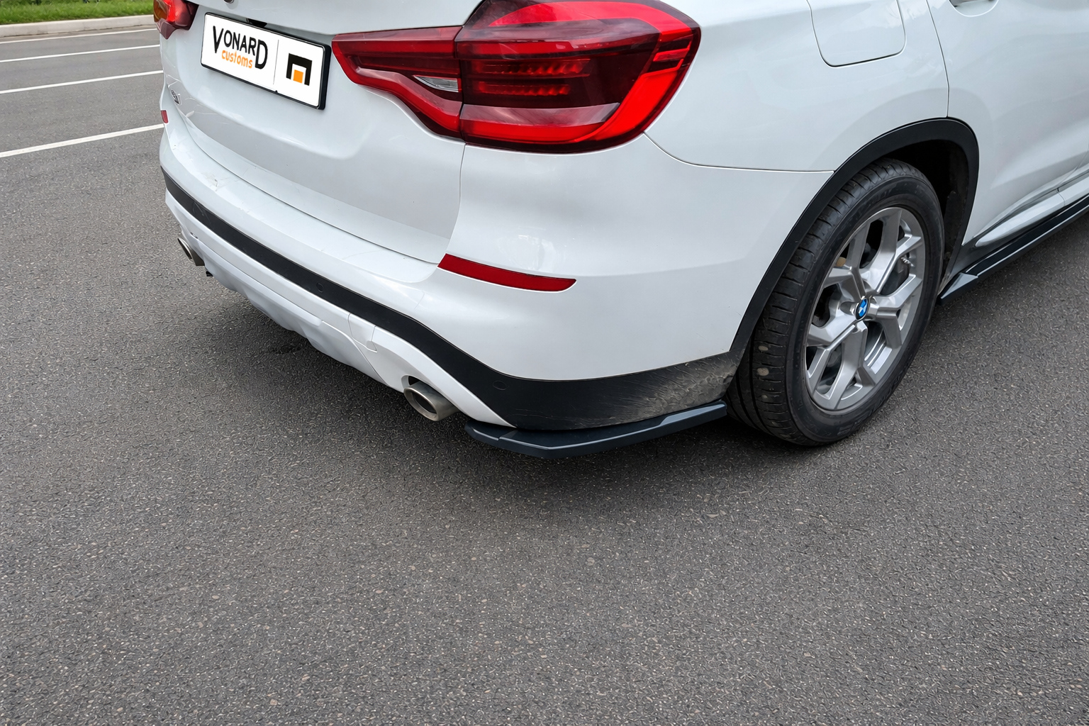 картинка Сплиттеры заднего бампера BMW X3 G01 - под покраску vonard customs 