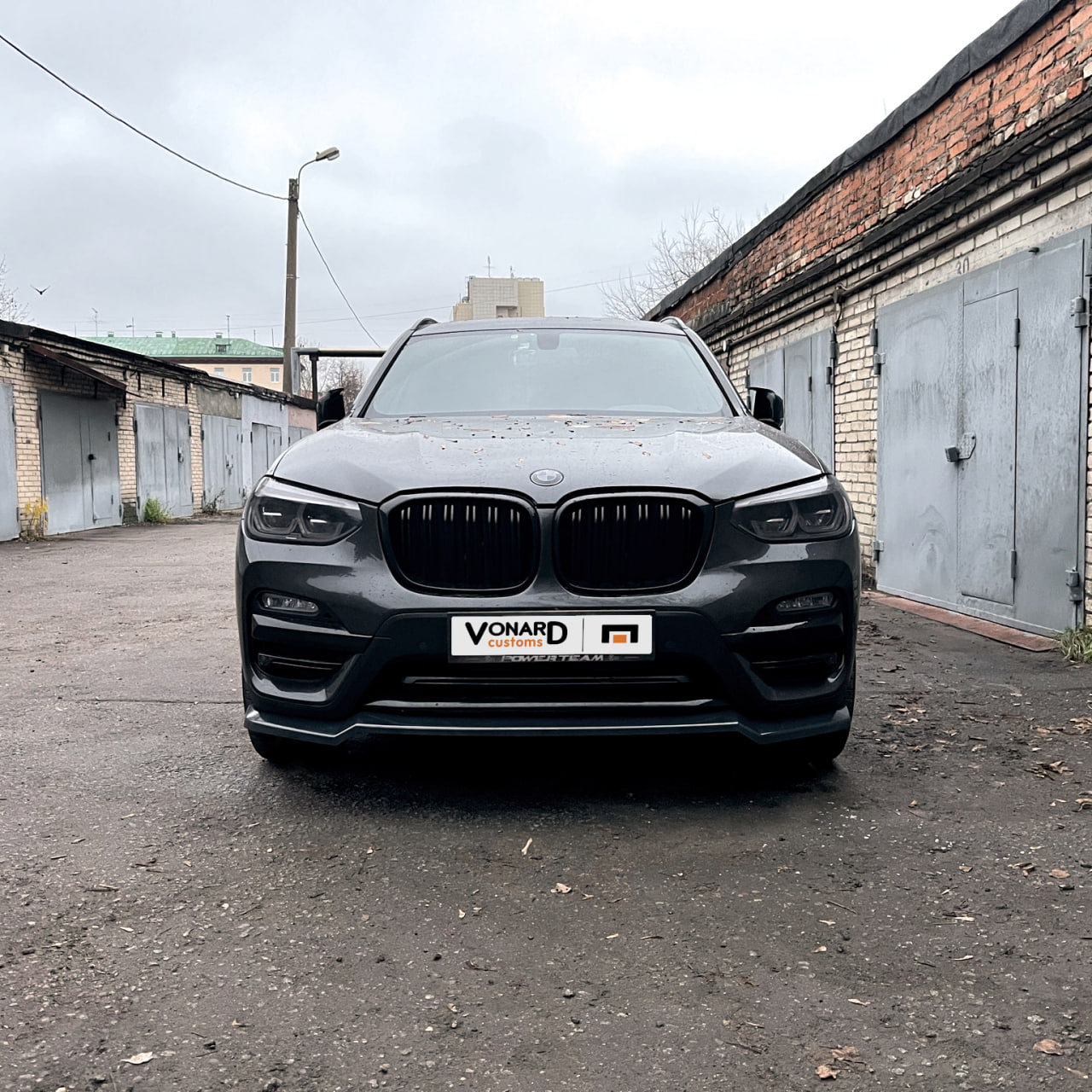 картинка Сплиттер переднего бампера BMW X3 G01 vonard customs 