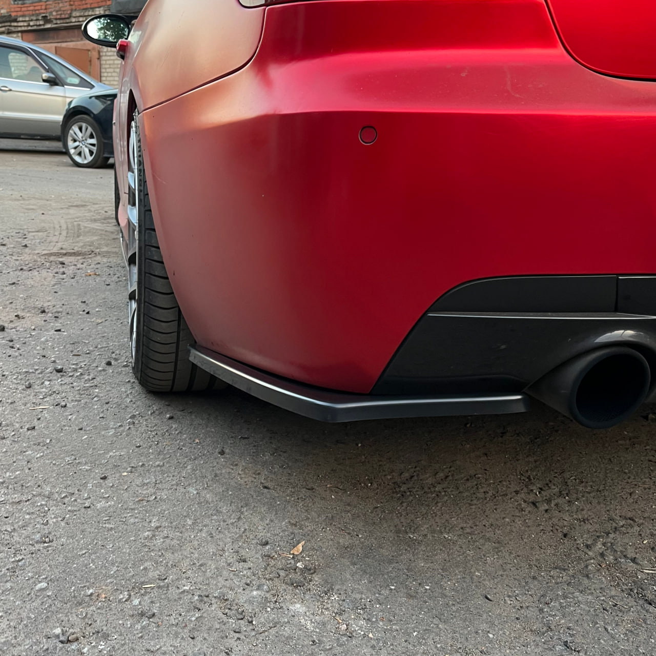 картинка Сплиттеры заднего бампера BMW 3 E92 E93 M-Pack vonard customs 