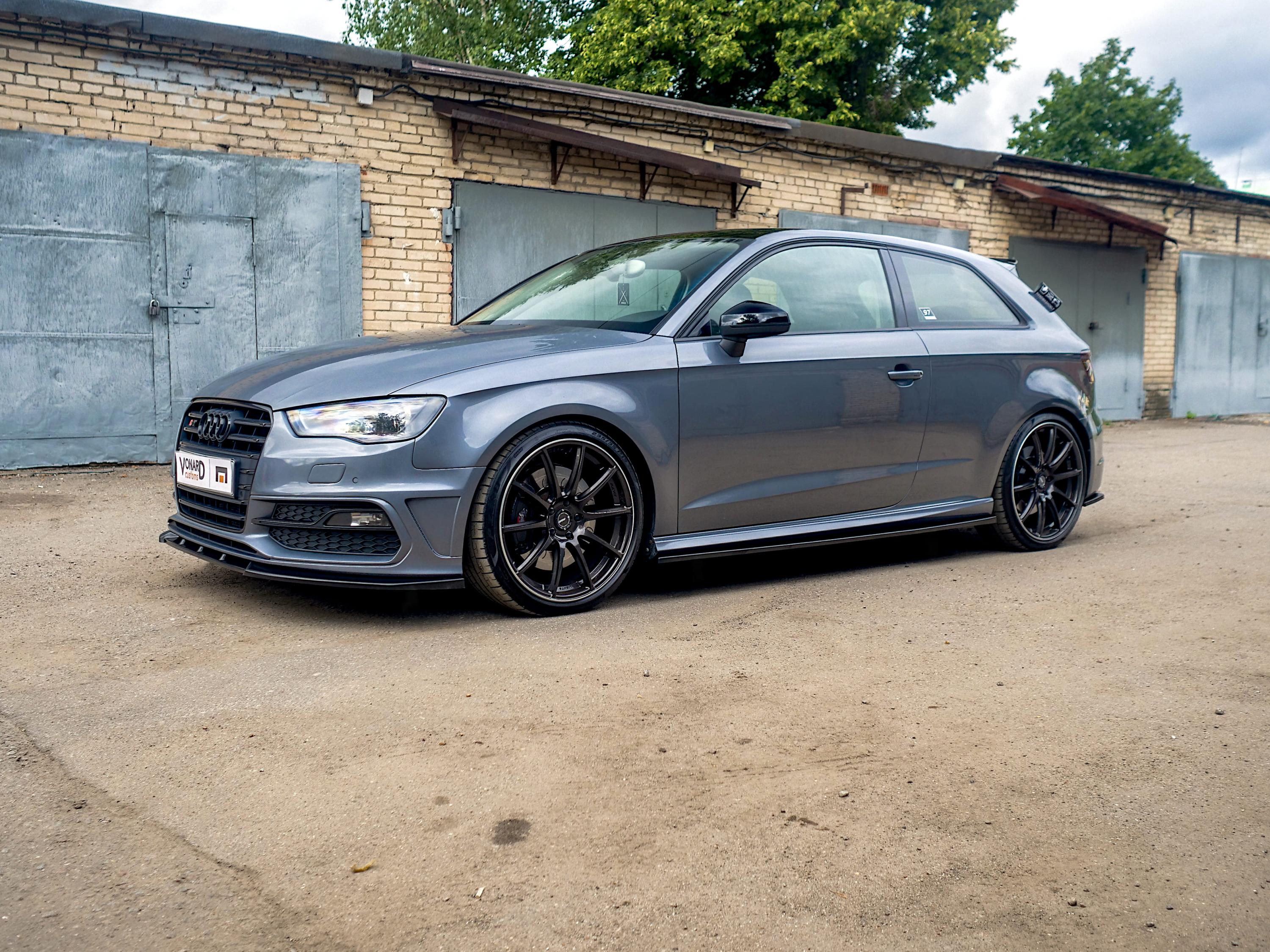 картинка Лезвия под пороги Audi A3 S3 8V S-Line Coupe vonard customs 